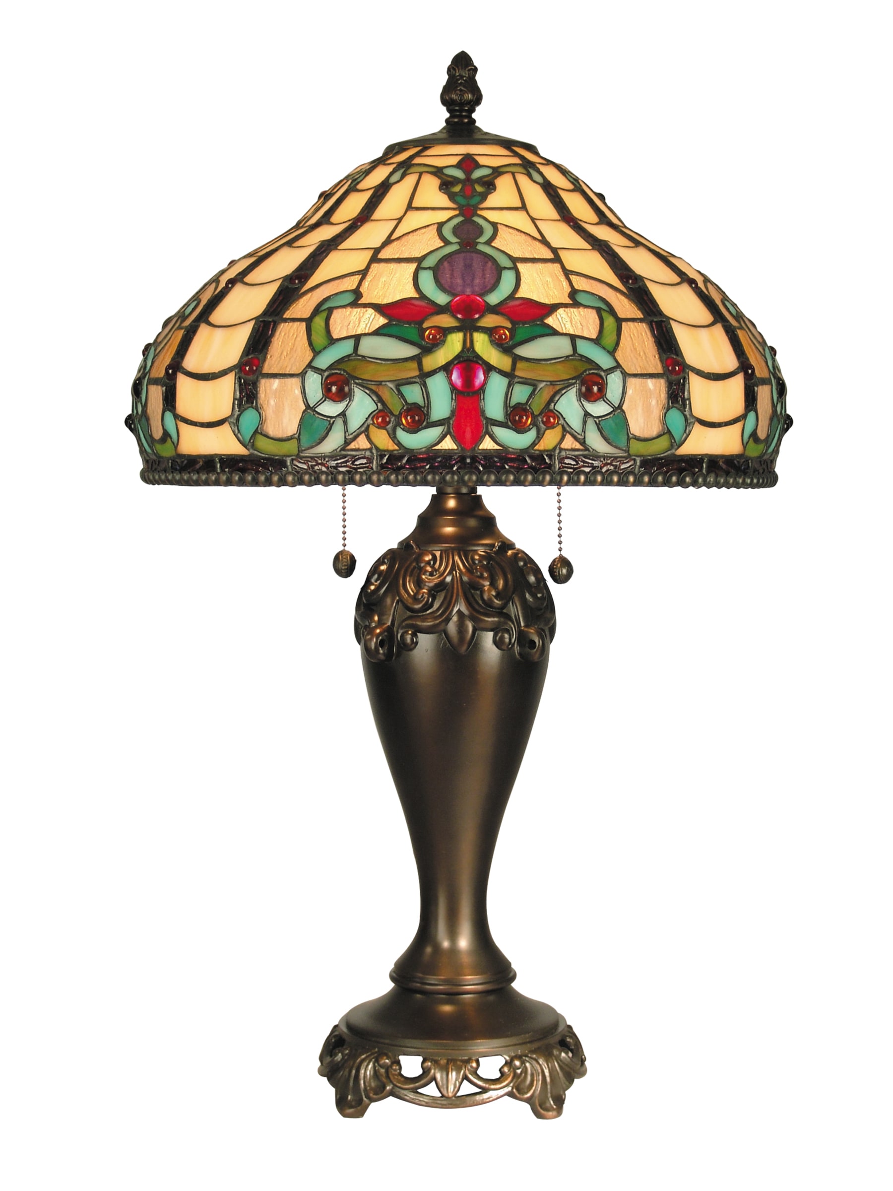 tiffany baroque table lamp