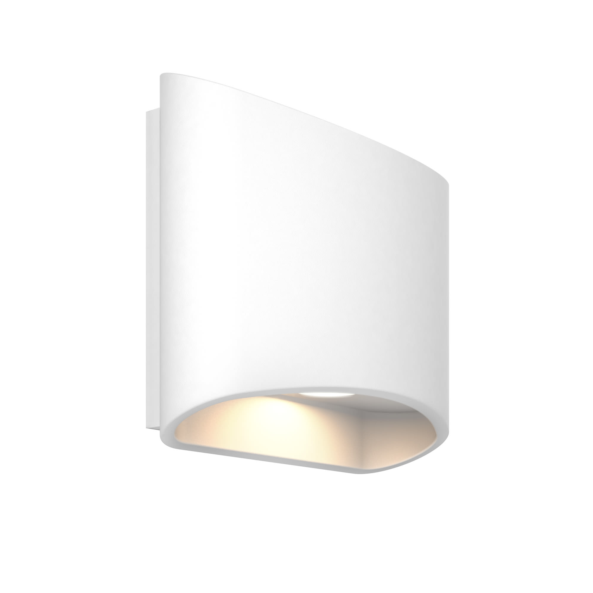 matte Silver finish 3000K Warm White 6W 700mA Round Adjustable LED Wall Sconces