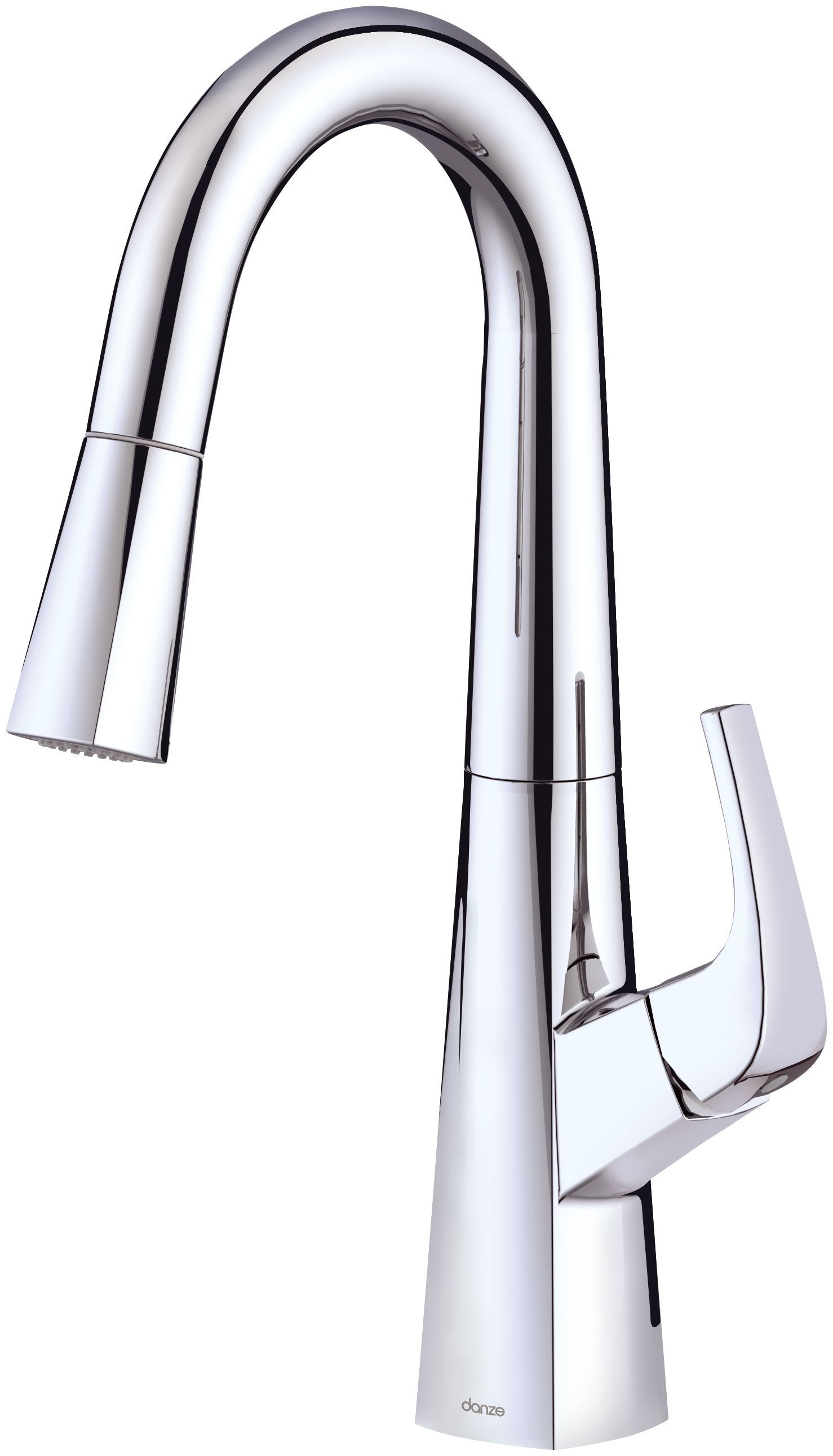 Danze D150518 Chrome Vaughn 1 75 Gpm Single Hole Pull Down Kitchen