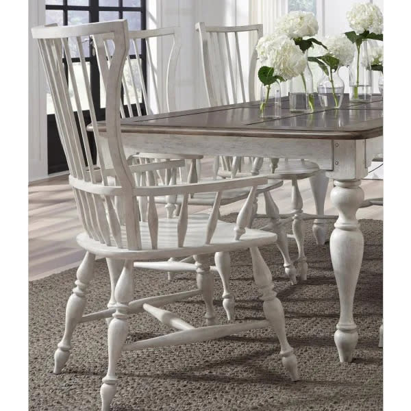 Windsor Dining Chairs, White Windsor Dining Chairs With Arms