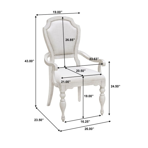 Chateau Chair Without Arm – Wisteria