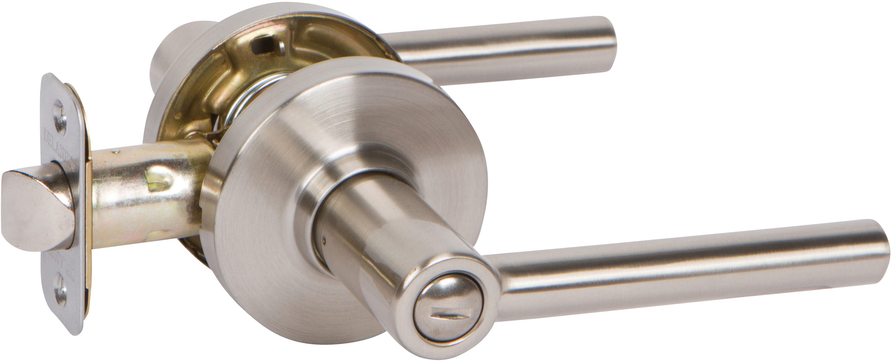 One Size Satin Nickel Deadbolt Lock Delaney Hardware D50501 Rd