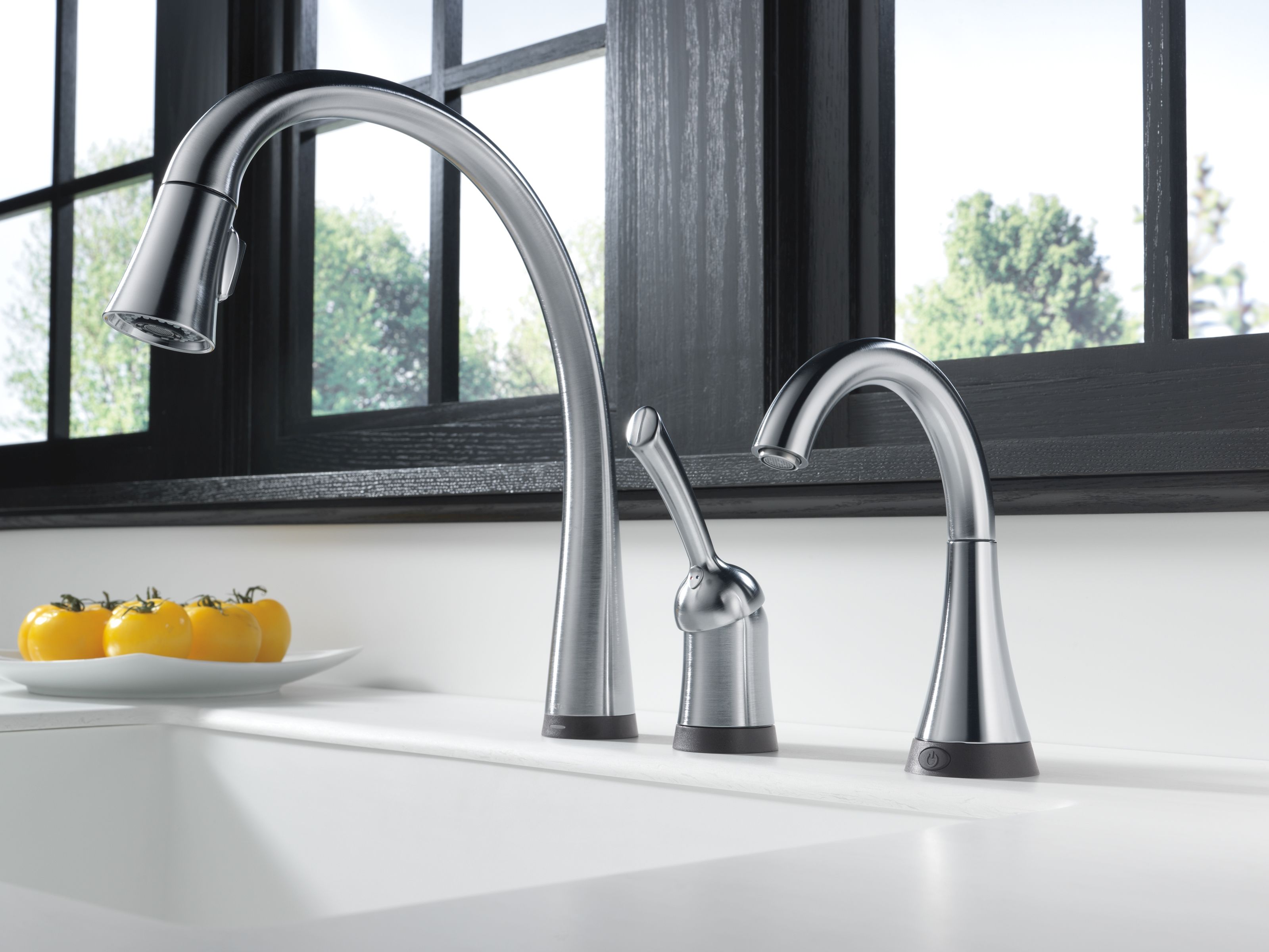 Delta 1977t Ar Arctic Stainless Cold Only Beverage Faucet With On Delta 1977t Ar Arctic Stainless Cold Only Beverage Faucet With On Off Touch Activation Works Reverse Osmosis And Other Filtered Water Systems