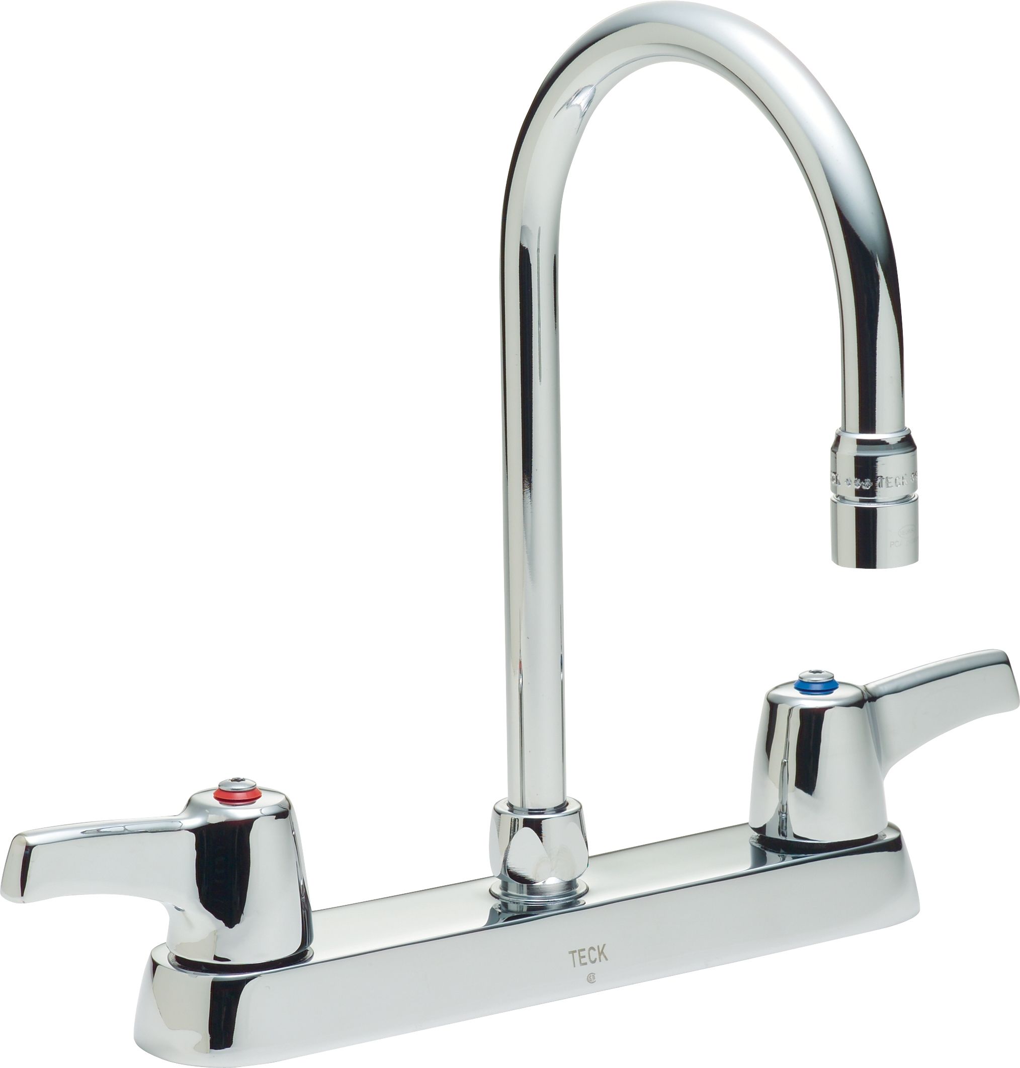 Delta 26C3943 Chrome Double Handle 1.5GPM Ceramic Disc Kitchen 