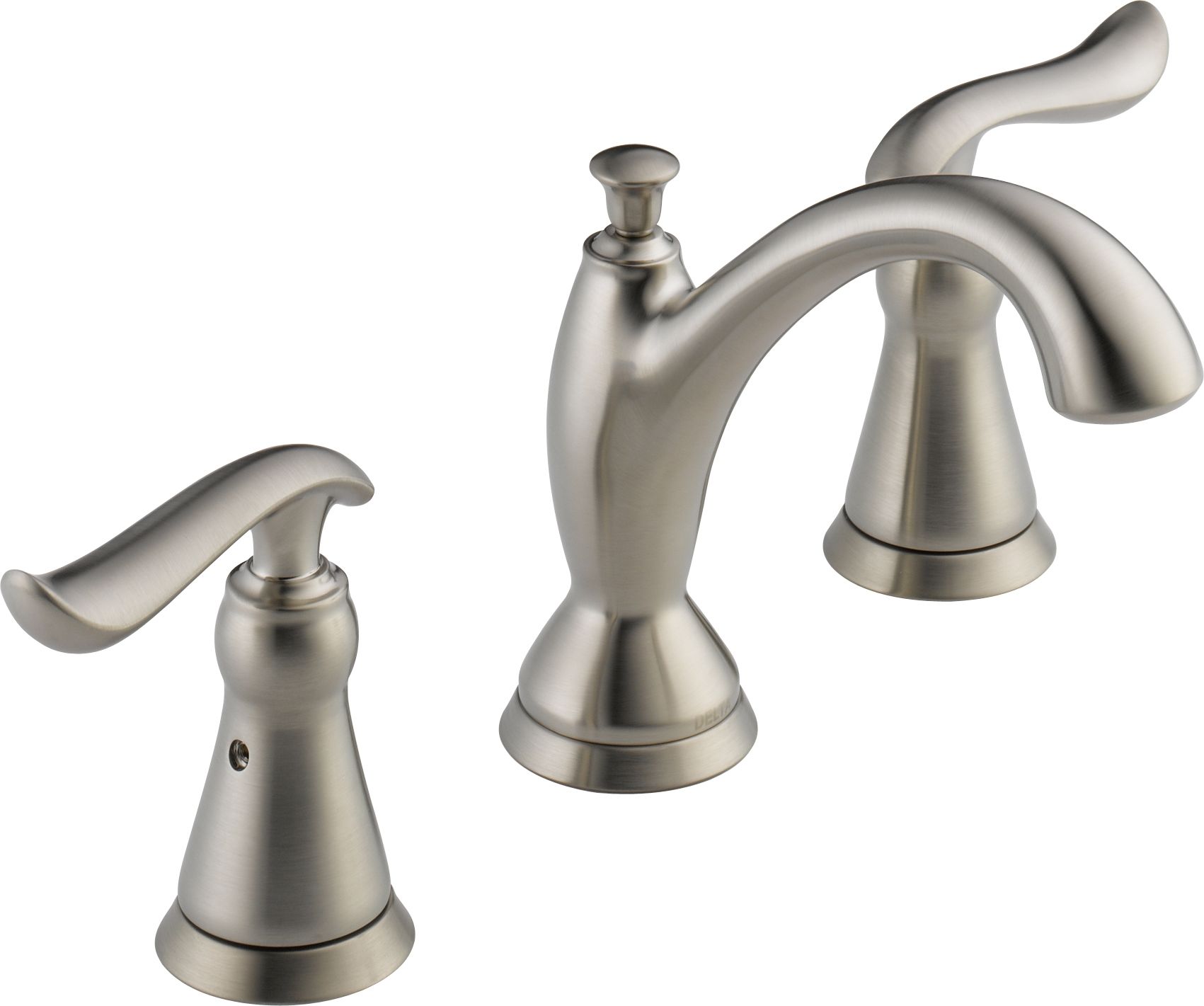 Linden Widespread Bathroom Faucet With, Delta Brushed Nickel Bathroom Faucet Widespread