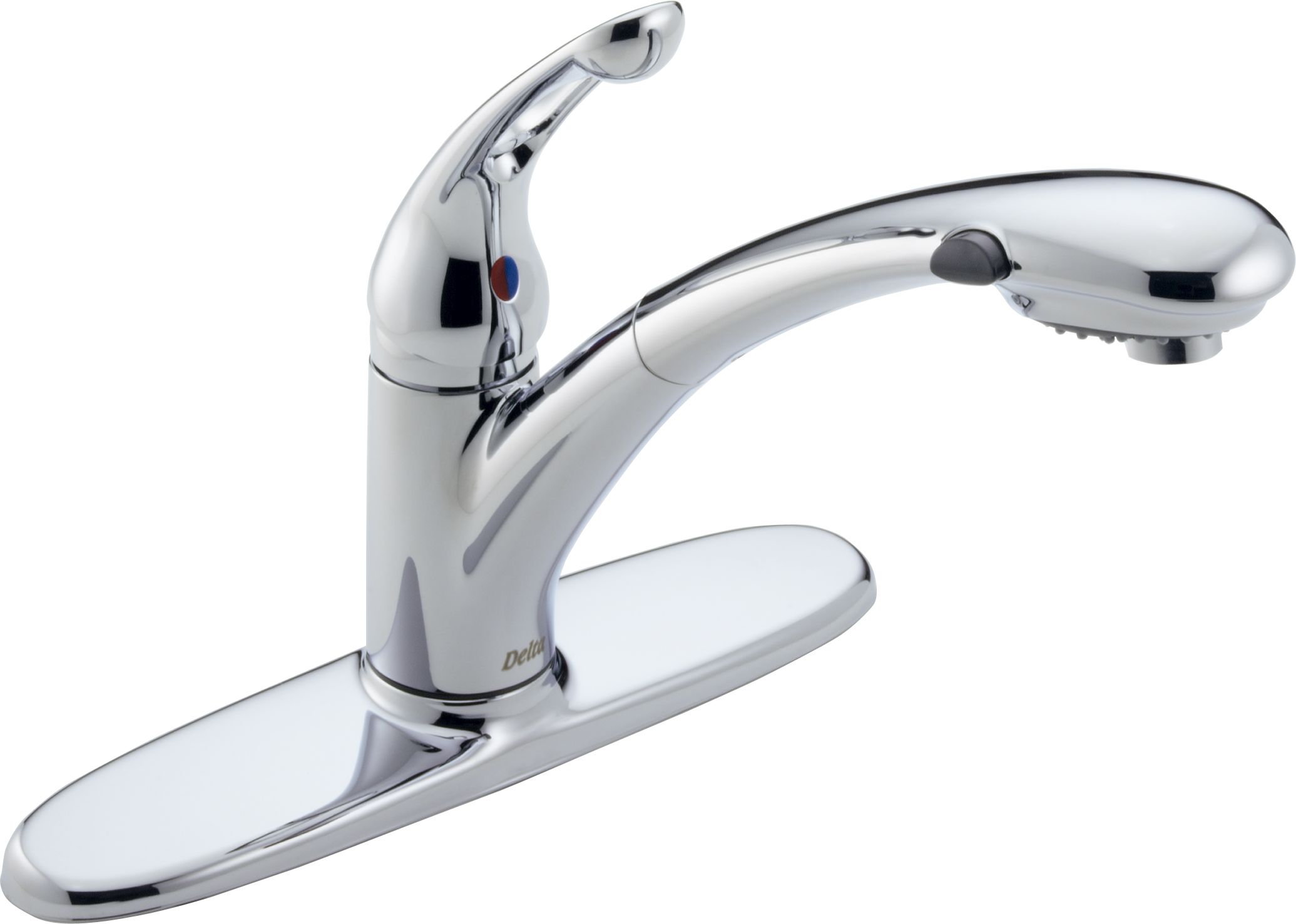 Delta 472 Dst Chrome Signature Pull Out Kitchen Faucet Includes Lifetime Warranty Faucetdirect Com