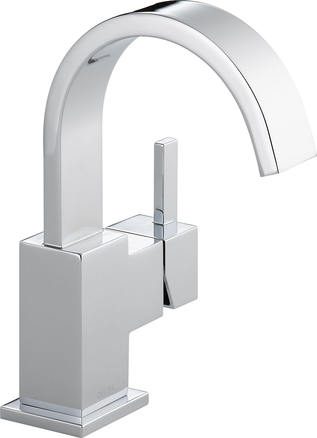 Delta 553lf Chrome Vero Single Hole Bathroom Faucet With Pop Up