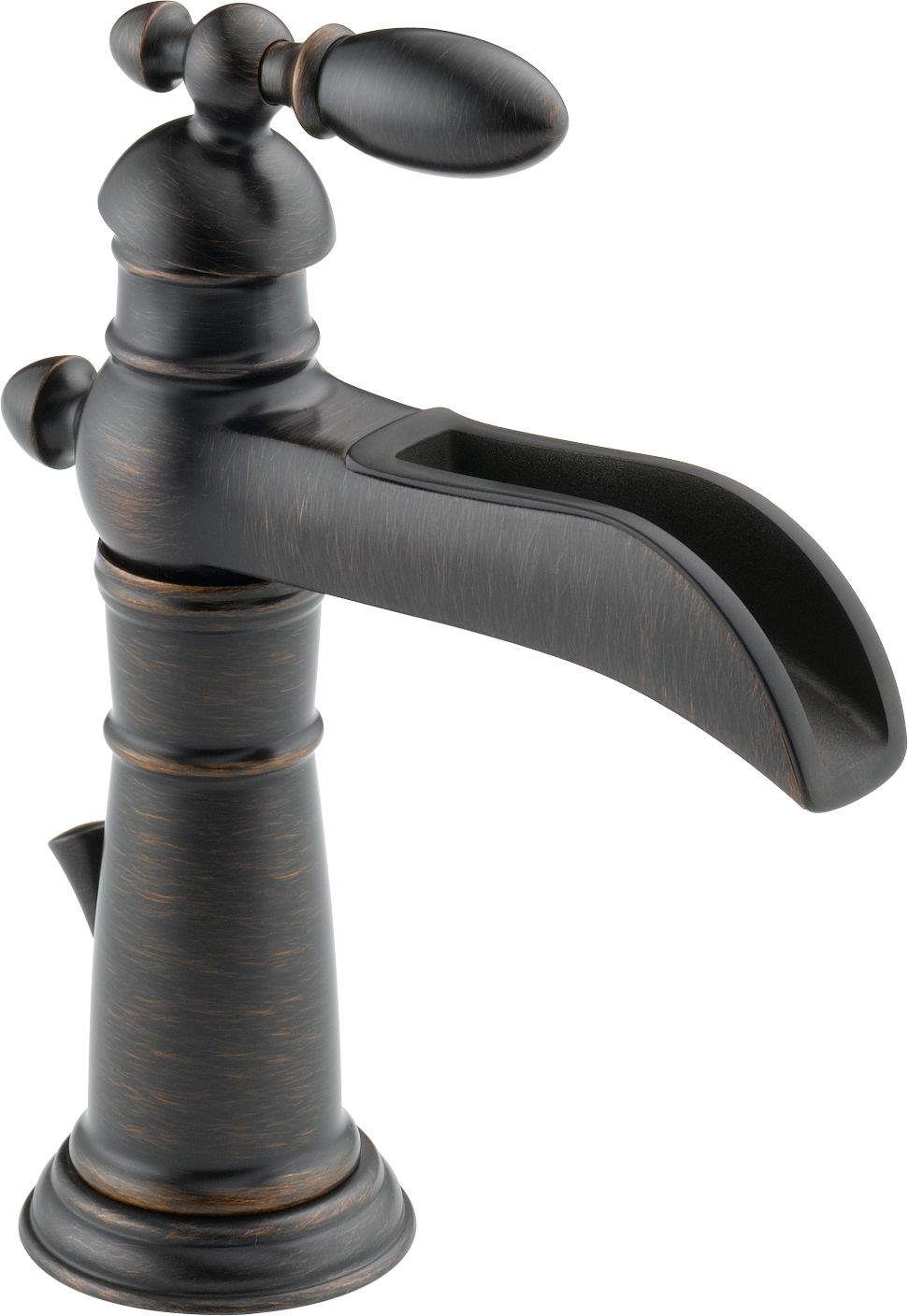 Delta 554LF-RB Venetian Bronze Victorian Single Hole Waterfall