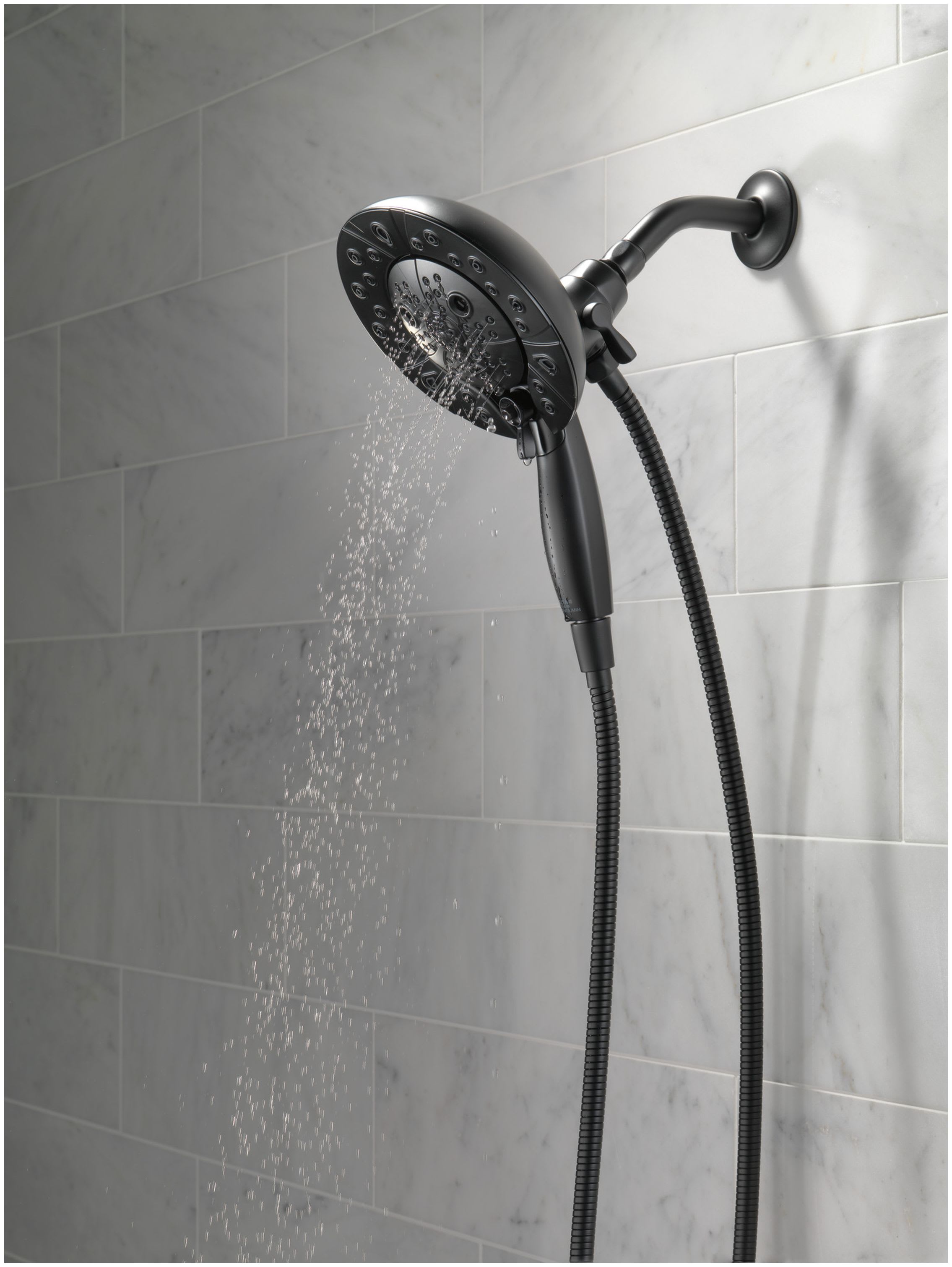 Delta In2ition 5-Setting Two-in-One good Shower 2.5gpm - Stainless (58480-PR25-PK)