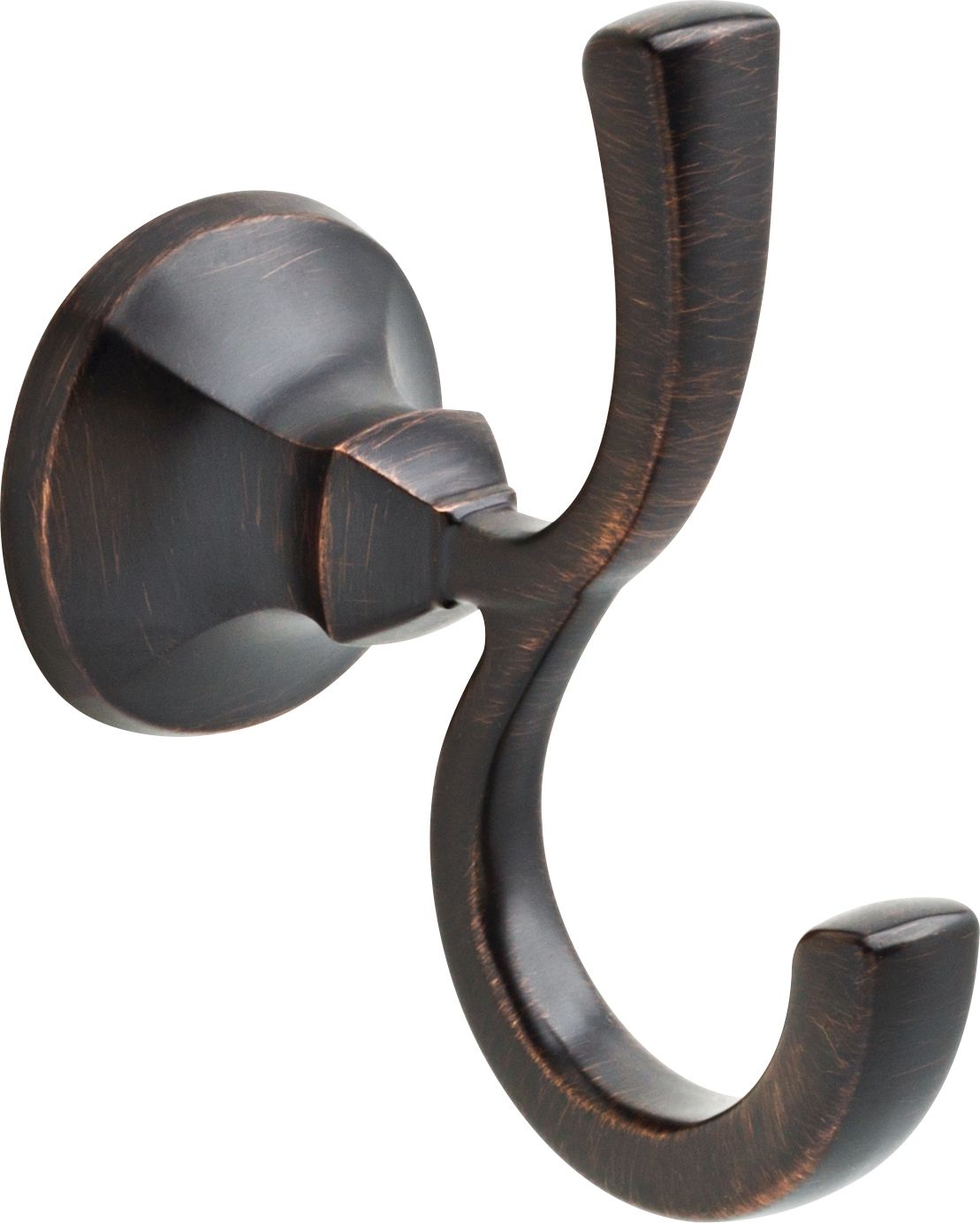 Delta 76435-RB Venetian Bronze Ashlyn Double Robe Hook 