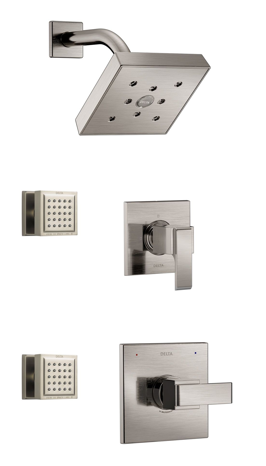 Delta Dss Ara 1402ss Brilliance Stainless Monitor 14 Series Single Dss Ara 1402ss Brilliance Stainless