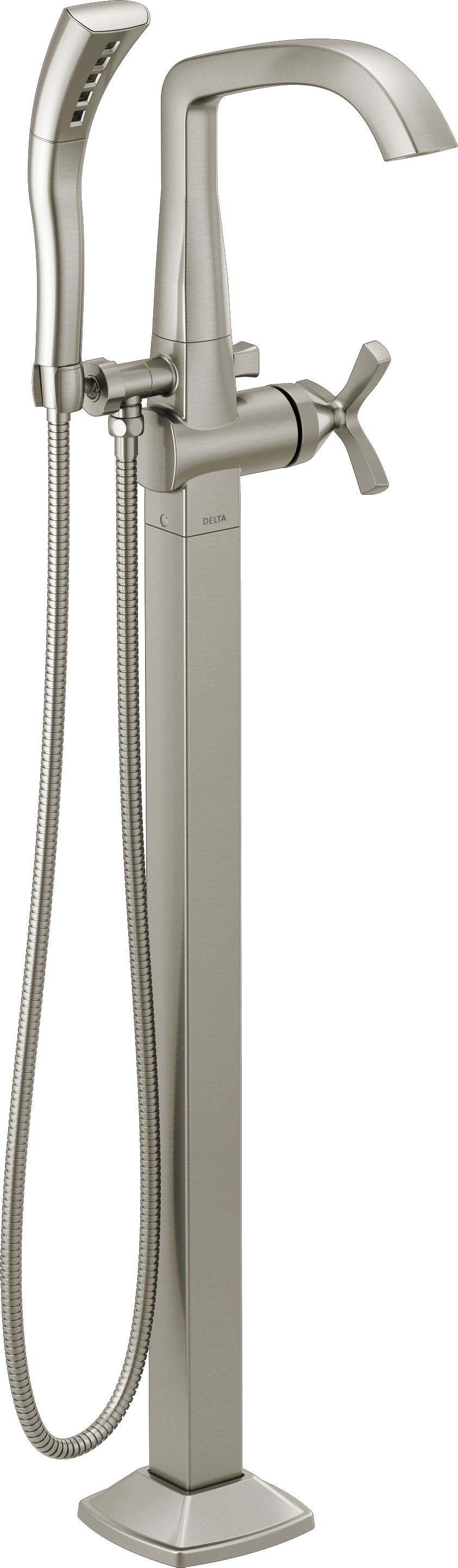 Delta T47766-CZFL Champagne Bronze Stryke Floor Mounted Tub