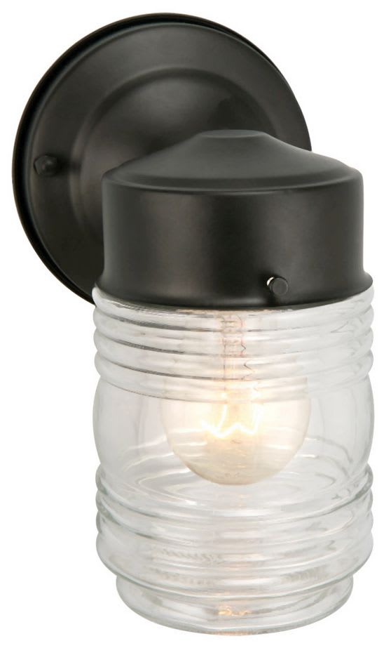 Outdoor jelly jar 2024 light fixture