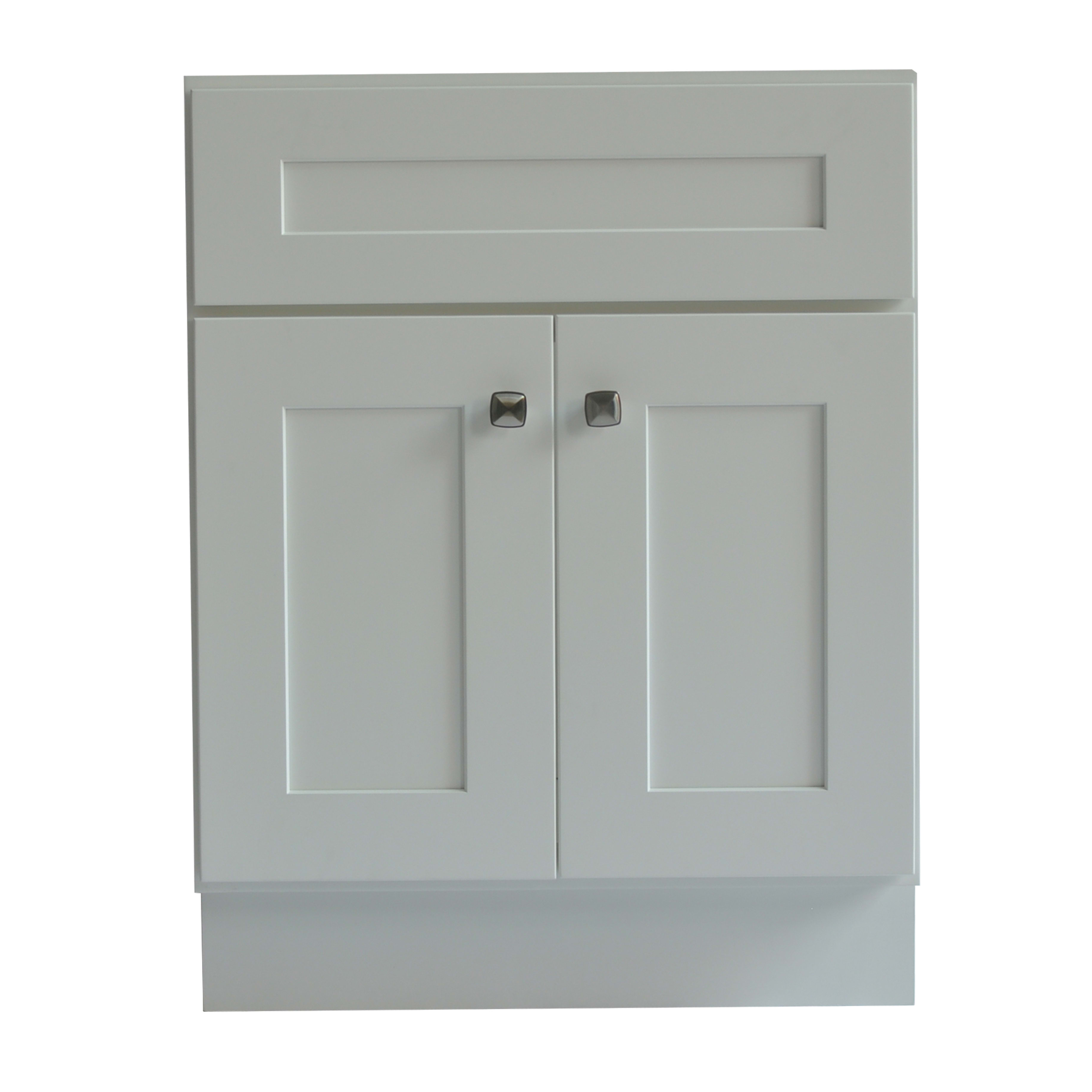 Design House 559005 White Brookings 24 Single Free Standing Wood Design House 559005 White Brookings 24