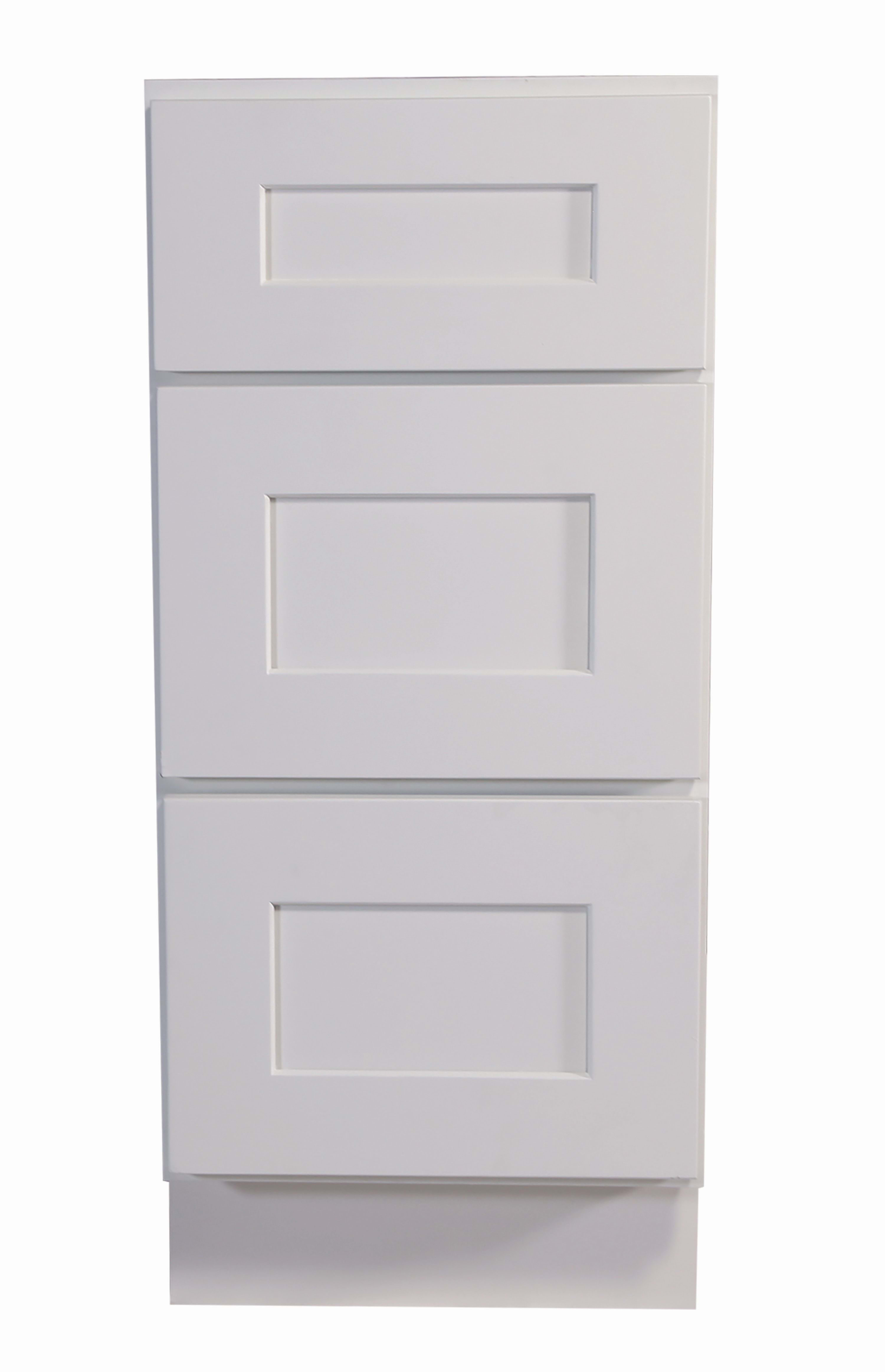 Design House 561456 White Brookings 15 Wide X 34 1 2 High Base Design House 561456 White Brookings 15 Wide X 34 1 2 High Base Cabinet With Three Drawers Faucet Com