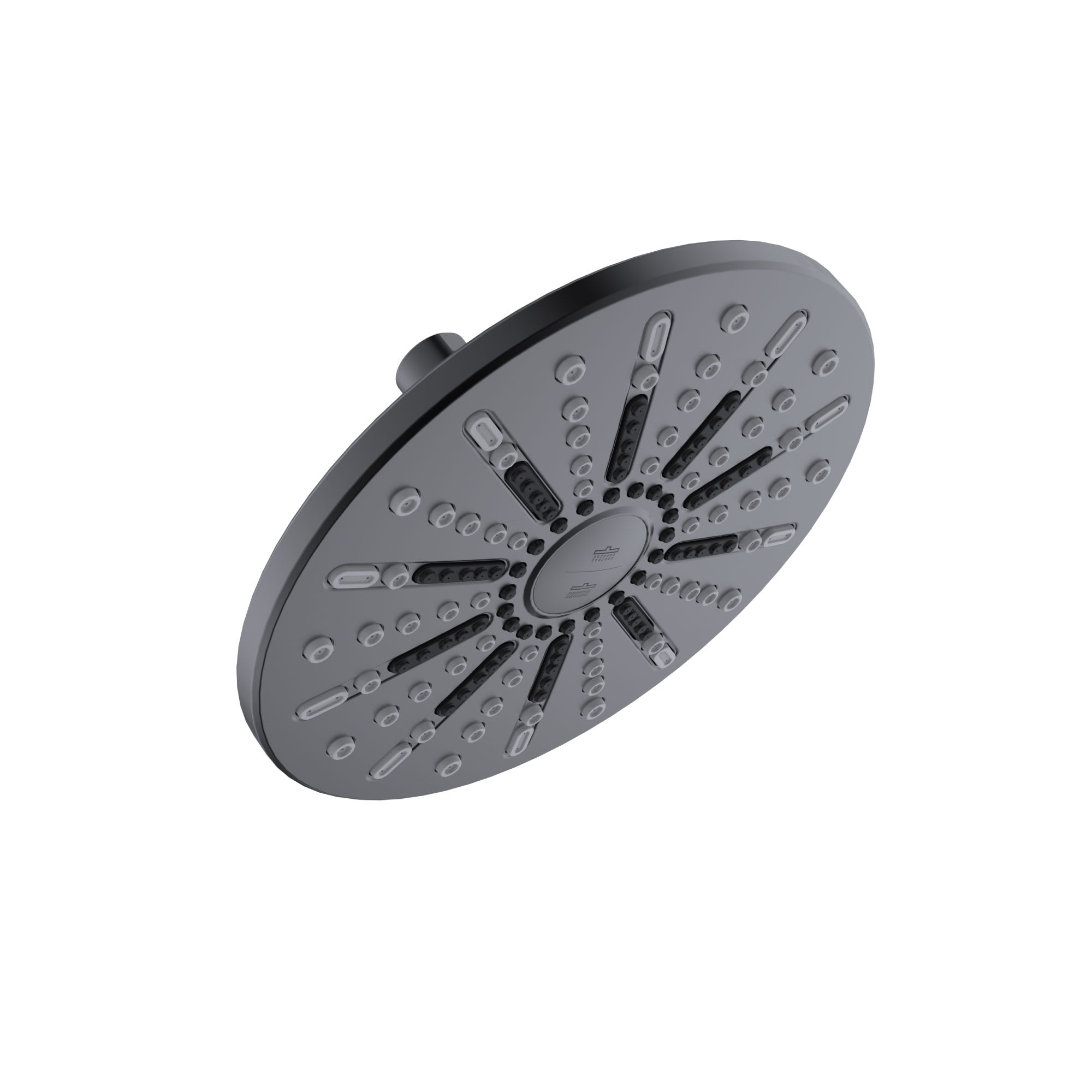 Satin Nickel Design House 582718-SN Ian Modern 8-inch 2-Function Showerhead Satin Nickel Design House 582718-SN Ian Modern 8-inch 2-Function Showerhead