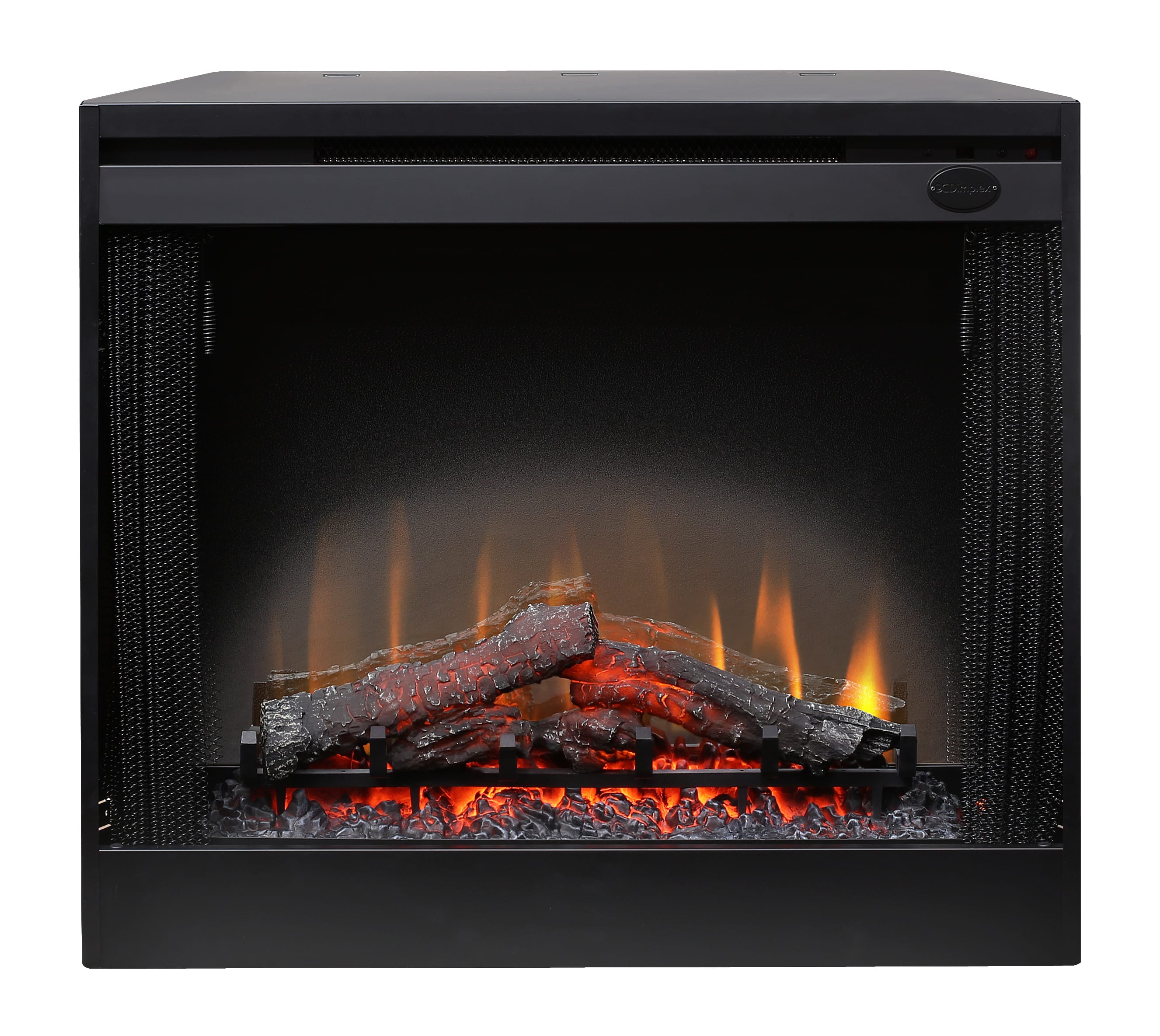Dimplex X-BFSL33 Black 4080 BTU Built-In Electric Fireplace with Blower and  Remote Control from the Slim Line Collection - VentingPipe.com