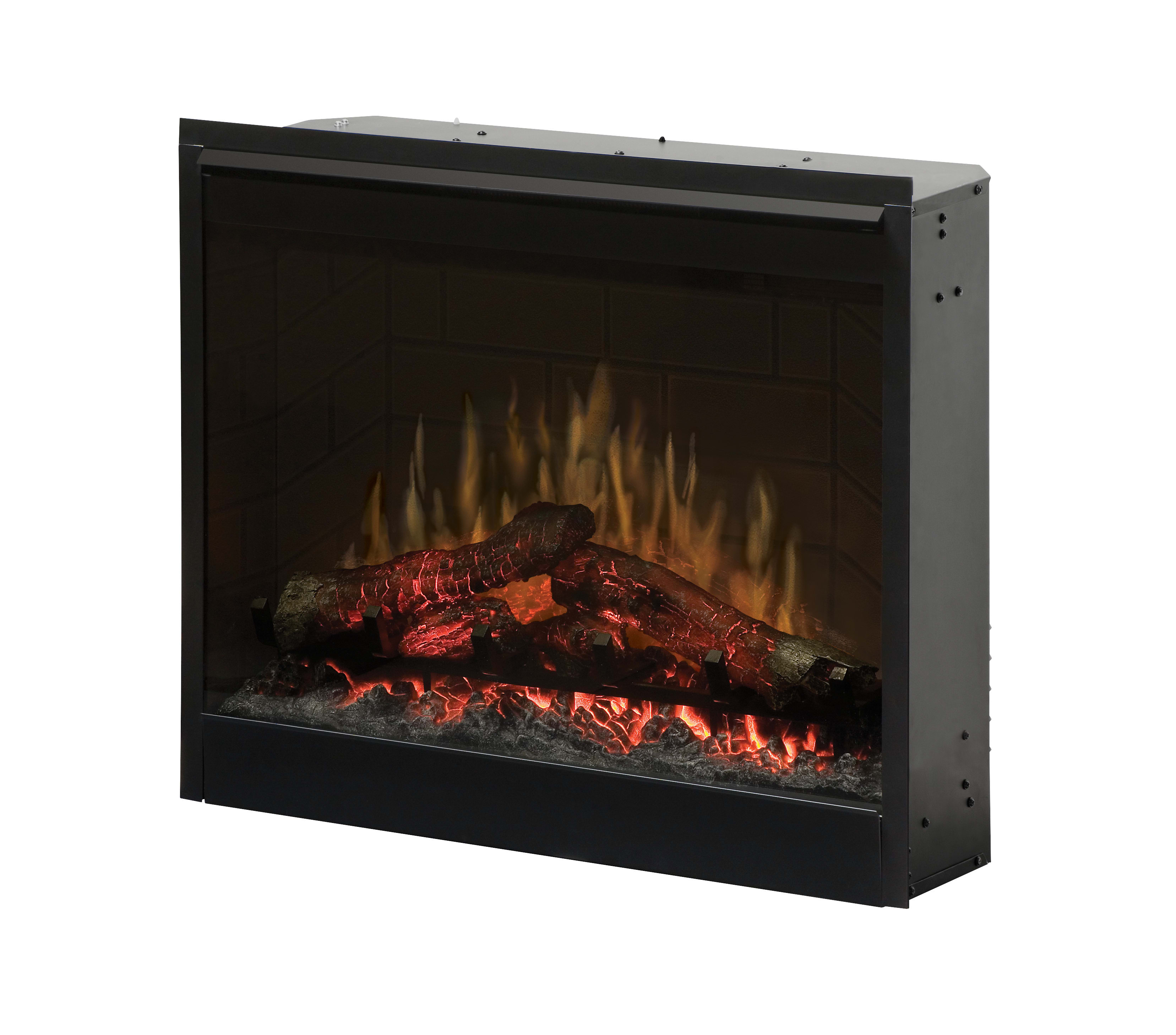 Dimplex DF2608 Black 26 Self-Trimming Plug-in Electric Firebox -  VentingPipe.com
