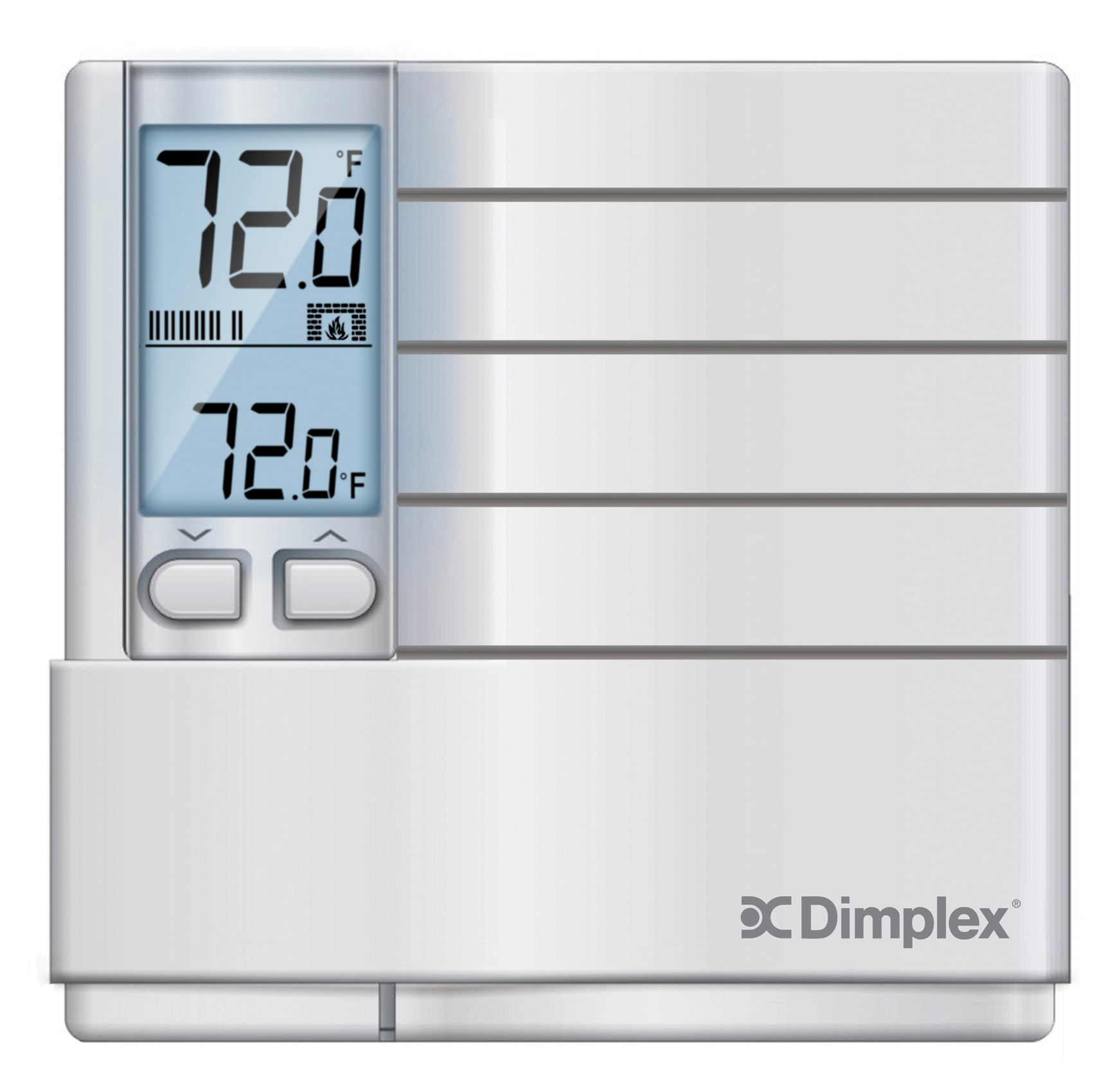 Dimplex HTC521W White 3600 Watt 240V Electronic Non-Programmable Line  Voltage Thermostat with Built-In Surge Protection - VentingPipe.com
