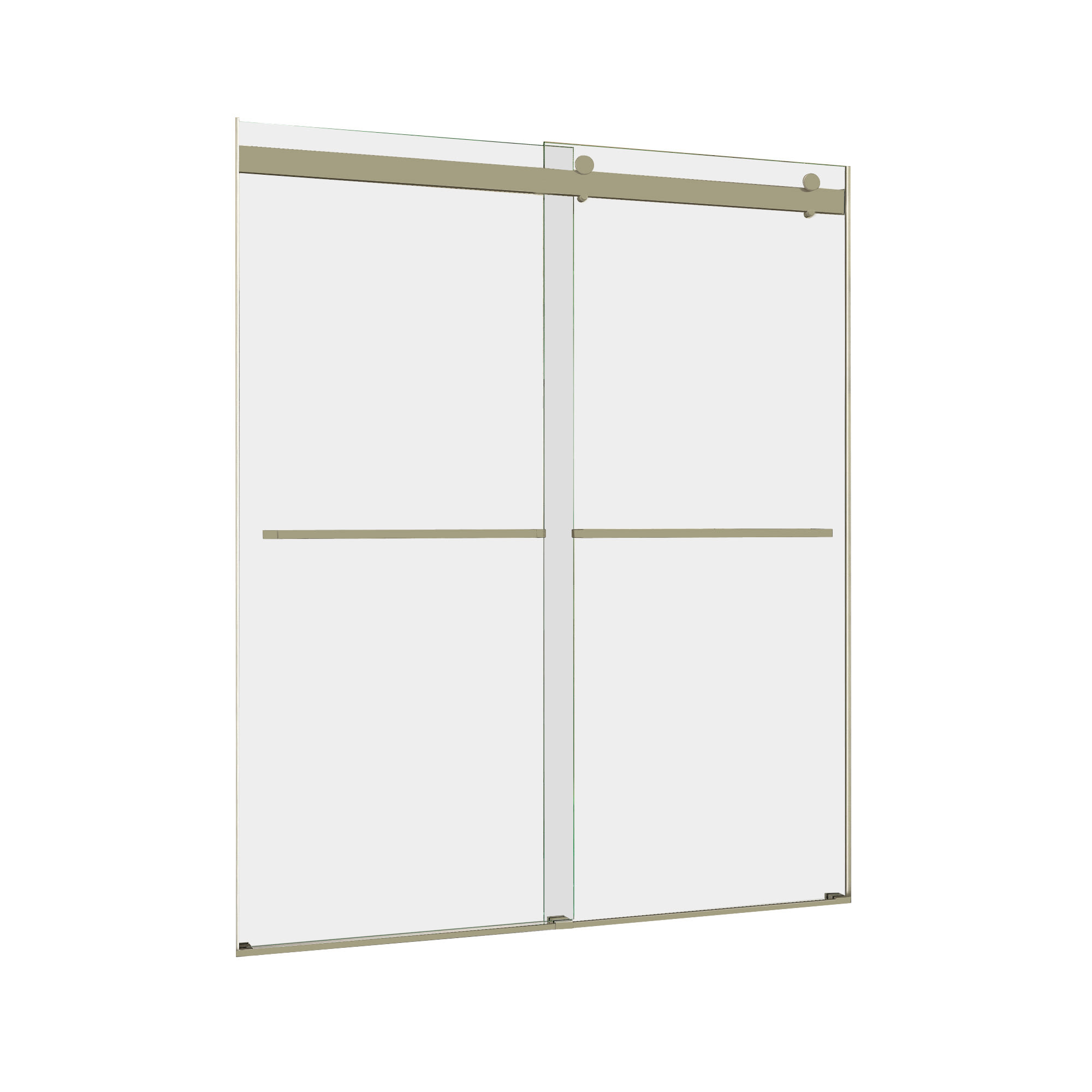 Dreamline Shdr 6360760 01 Chrome Essence 76 High X 56 60 Wide Dreamline Shdr 6360760 01 Chrome Essence 76 High X 56 60 Wide Bypass Frameless Shower Door With 5 16 Glass Faucet Com
