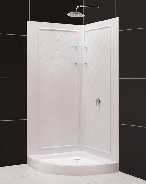 2024公式店舗 White SHBW-1440742-01 DreamLine Shower 30 Trim-to-Size Wall タイムセール
