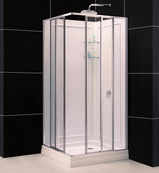 DreamLine SHBW-1440742-01 White Shower Wall Trim-to-Size 30 DreamLine SHBW-1440742-01 White Shower Wall Trim-to-Size 30