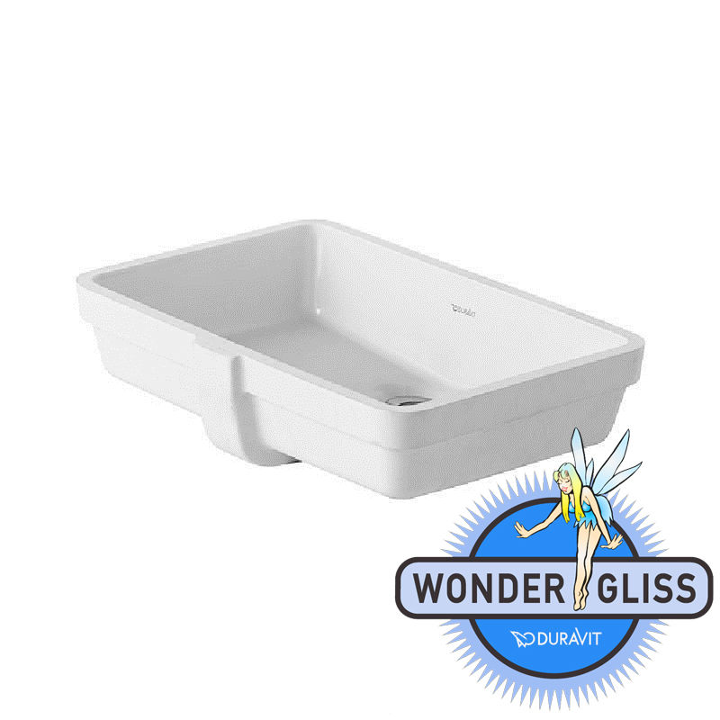 Duravit 03304800001 White Wondergliss Vero 20 5 8 Ceramic Duravit 03304800001 White Wondergliss Vero 20 5 8 Ceramic Undermount Bathroom Sink With Overflow Faucet Com