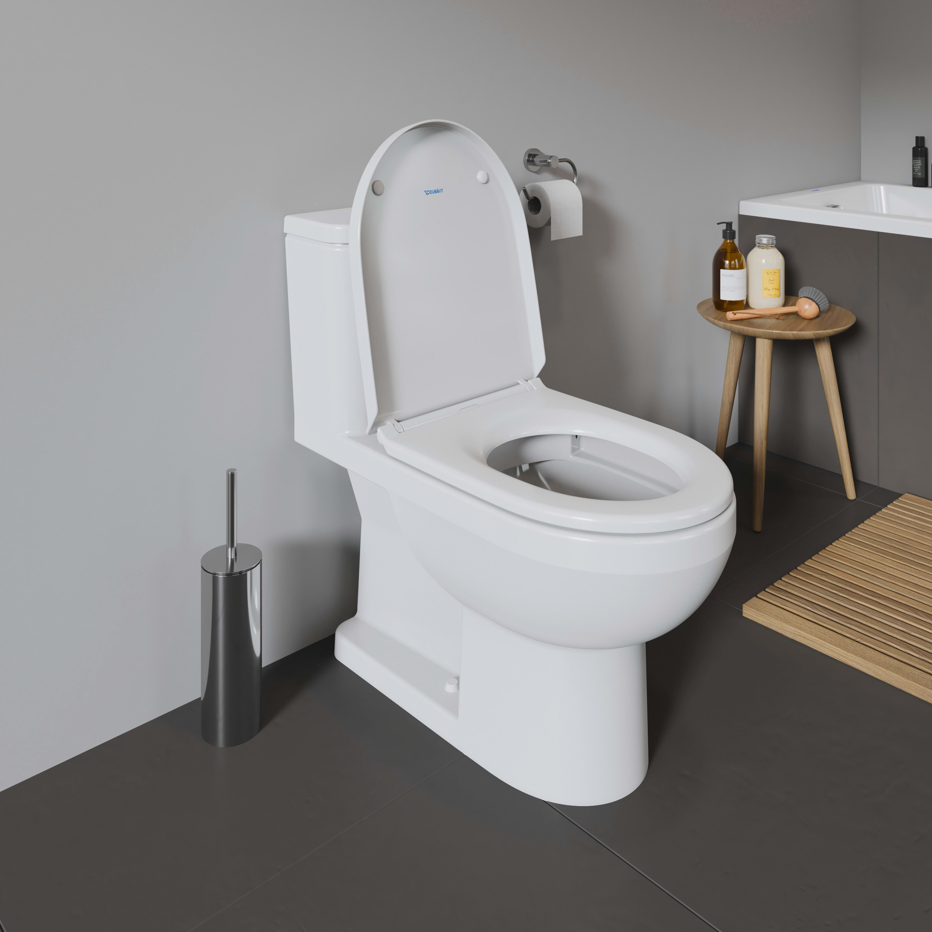 s♨ Duravit 21950100U41 White with WonderGliss No. 1 1.28 GPF
