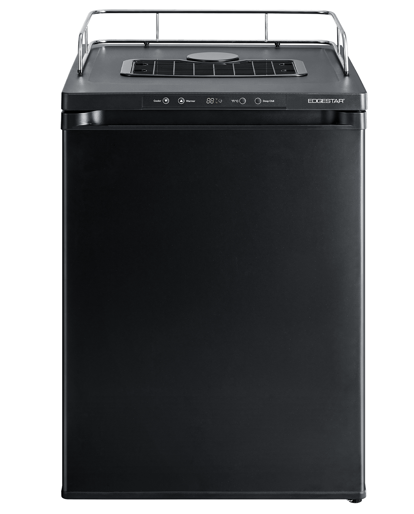 EdgeStar BR3002 24"W Kegerator Conversion Refrigerator for Full Black 