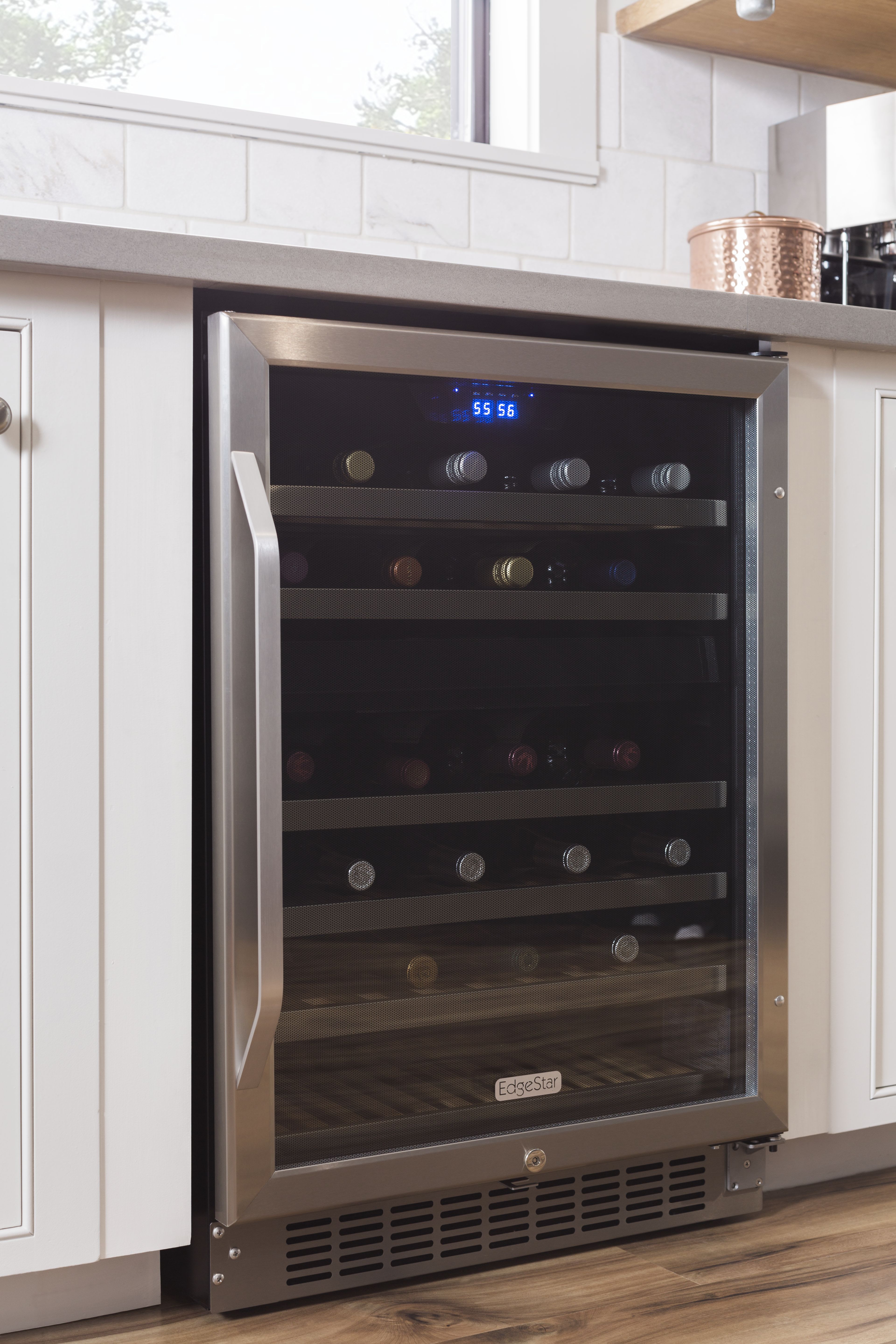 edgestar wine cooler cwr461dz