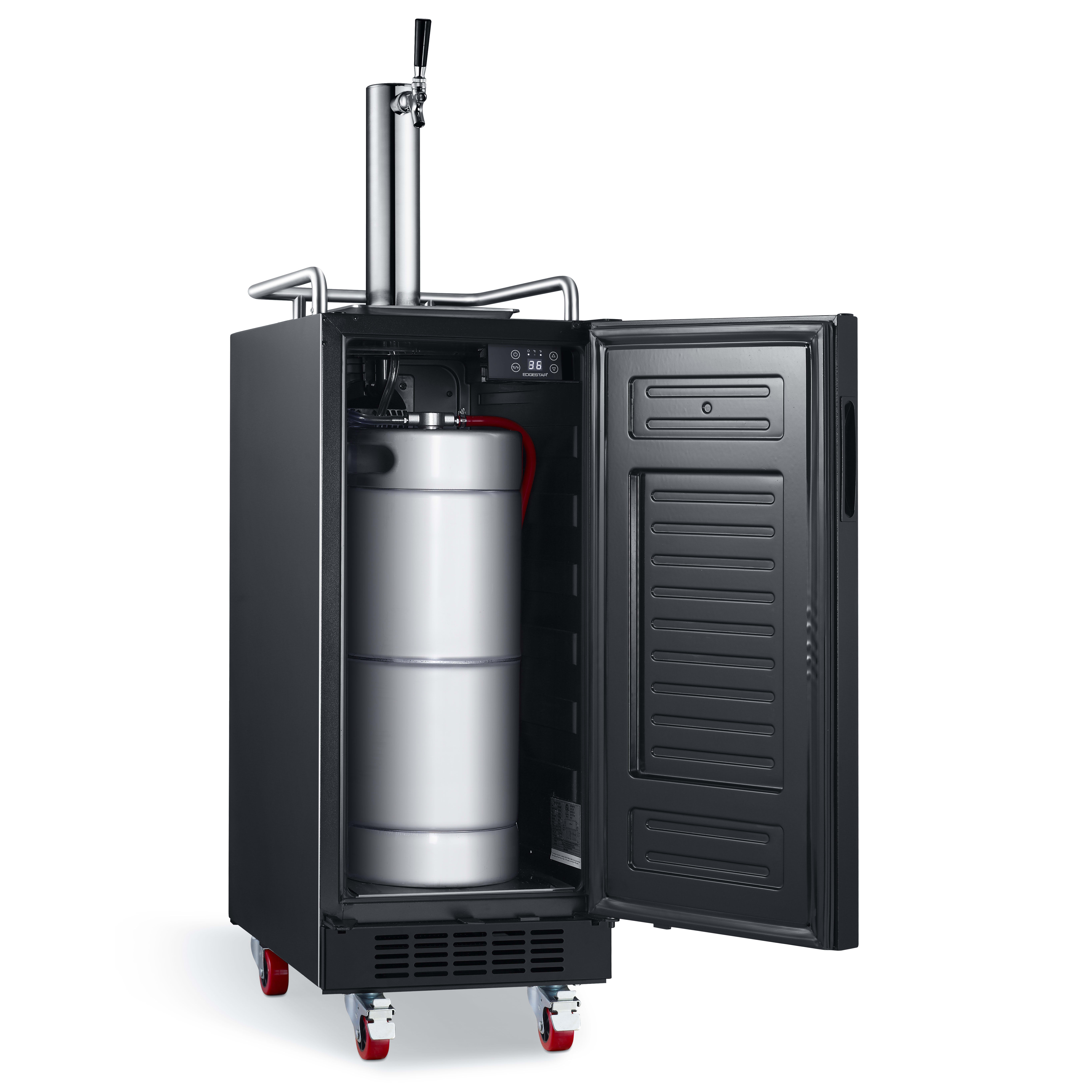 15 wide kegerator