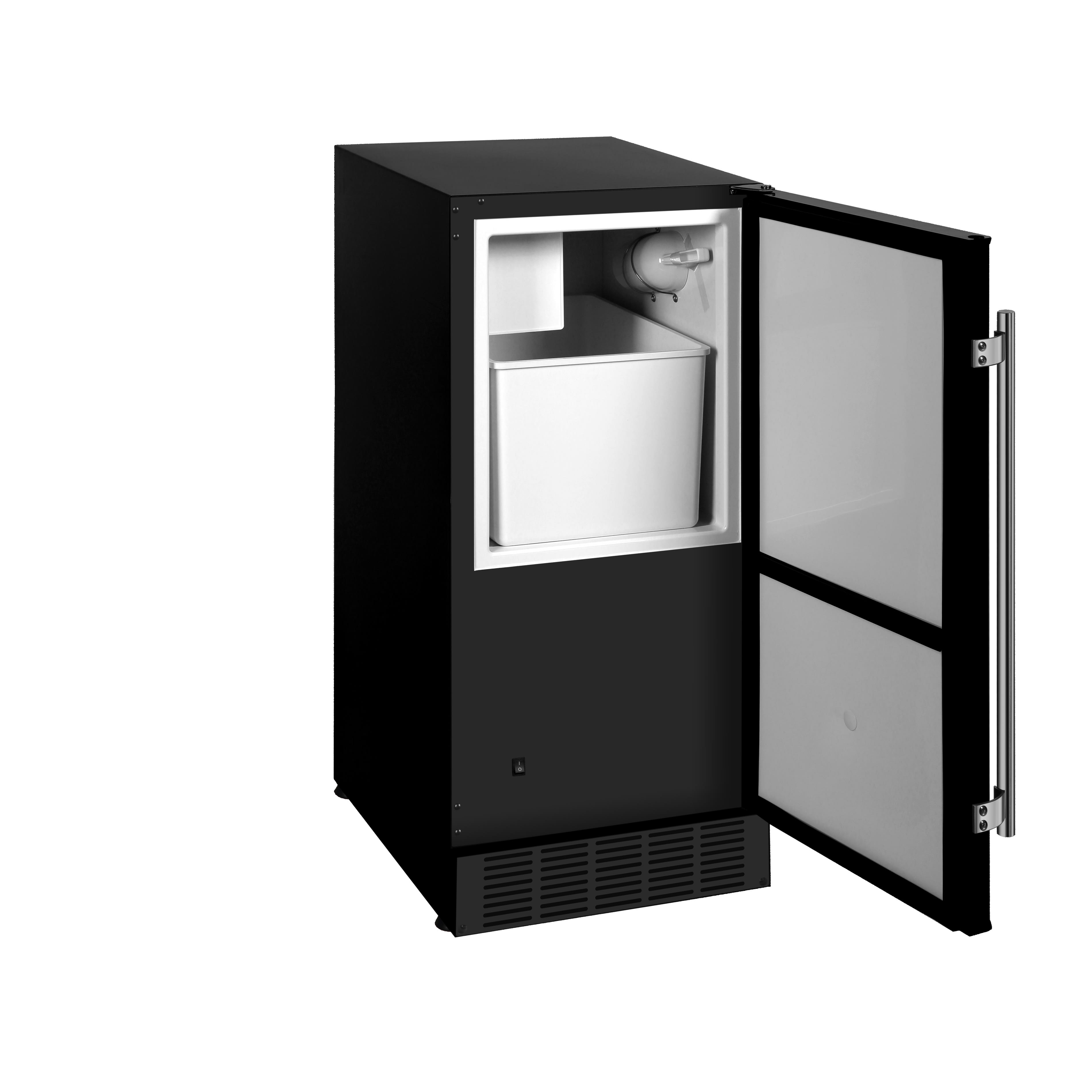 EdgeStar IB250SSOD 15 Inch Wide 20 Lbs. Built-in Outdoor Ice Maker with 25  Lbs. Daily Ice Production - No Drain Required