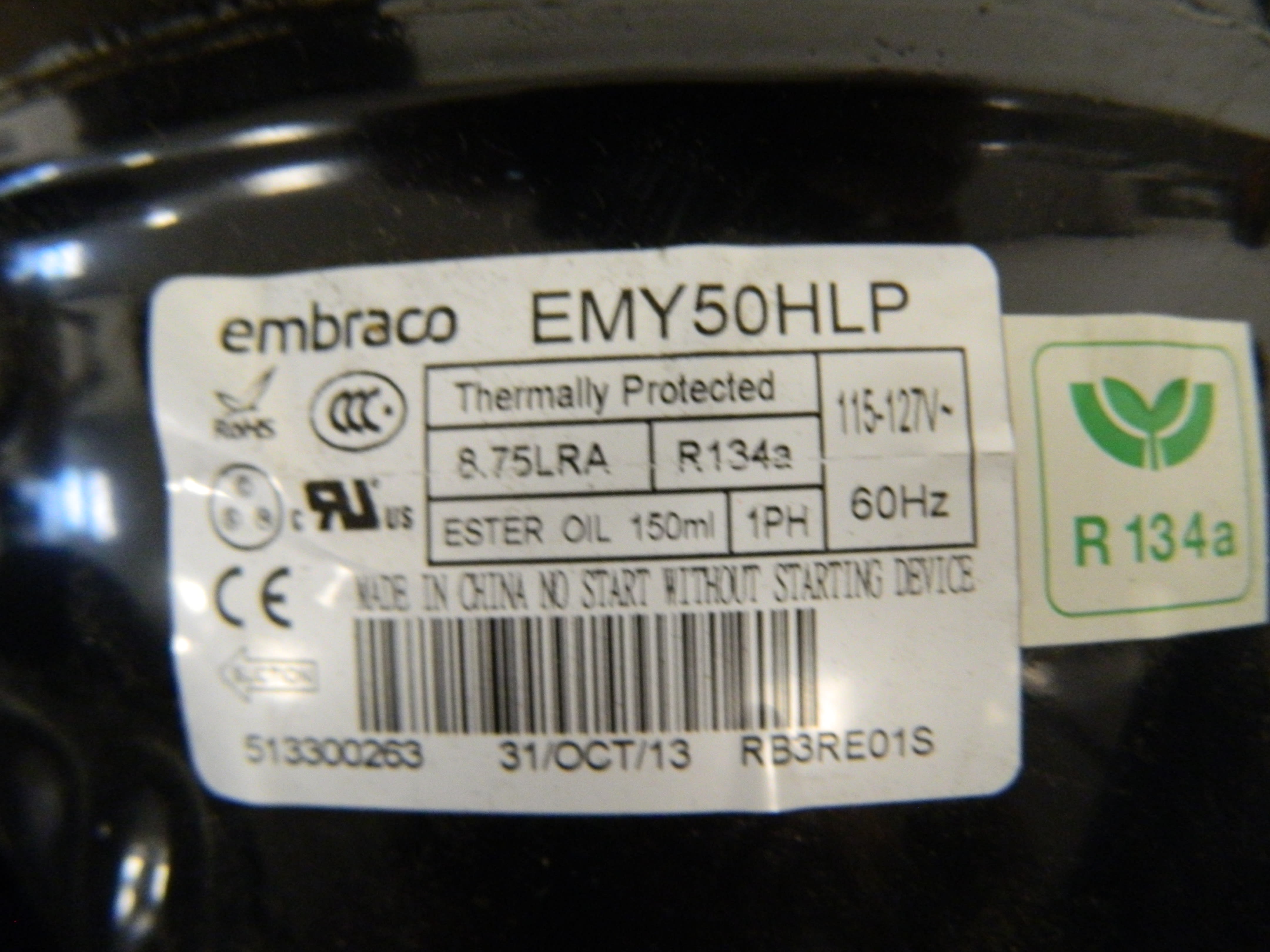 embraco compressor egx 70hlc