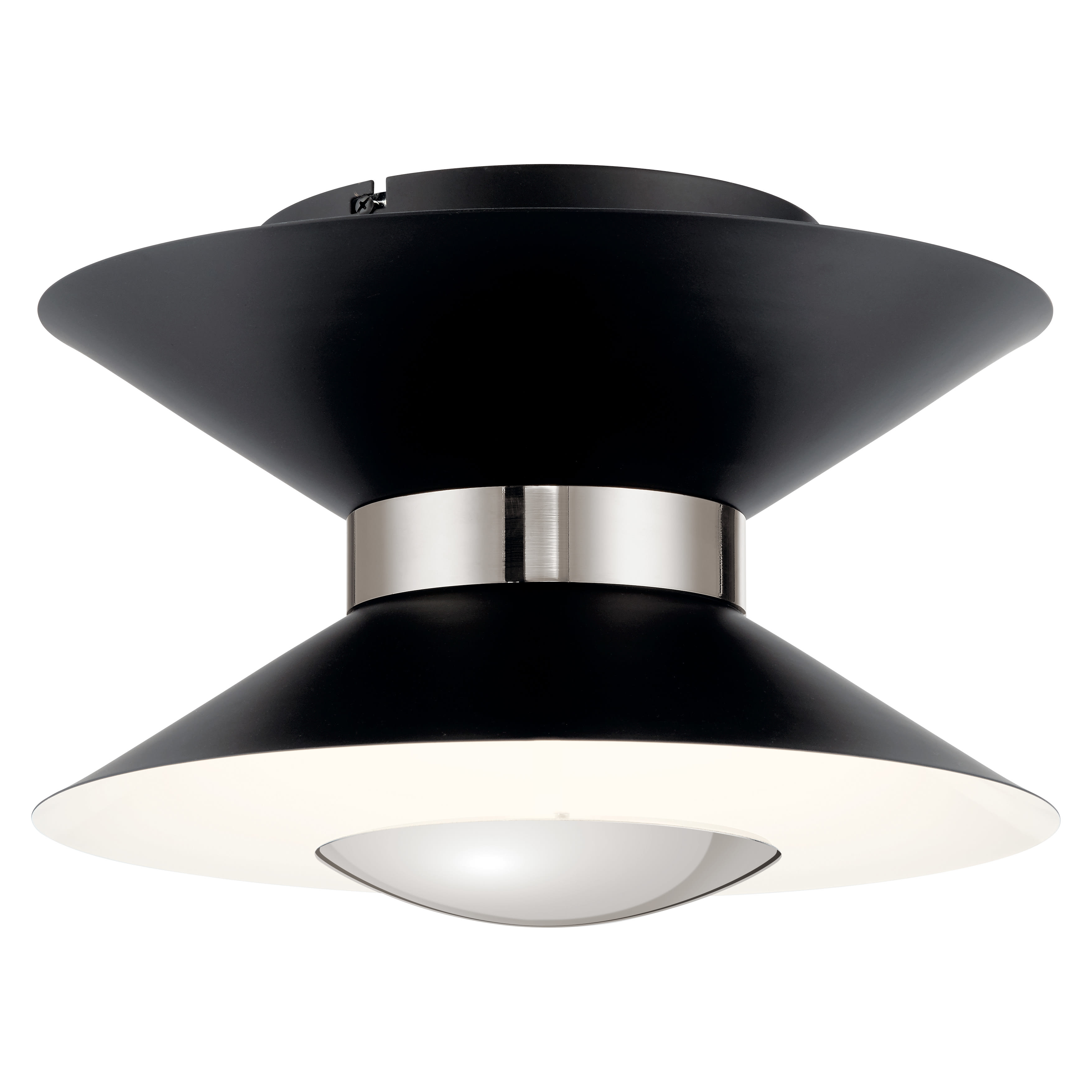Elan 84132 Kordan Single Light 14" Wide Integrated LED Flush Mount Ceiling Fixture - 1