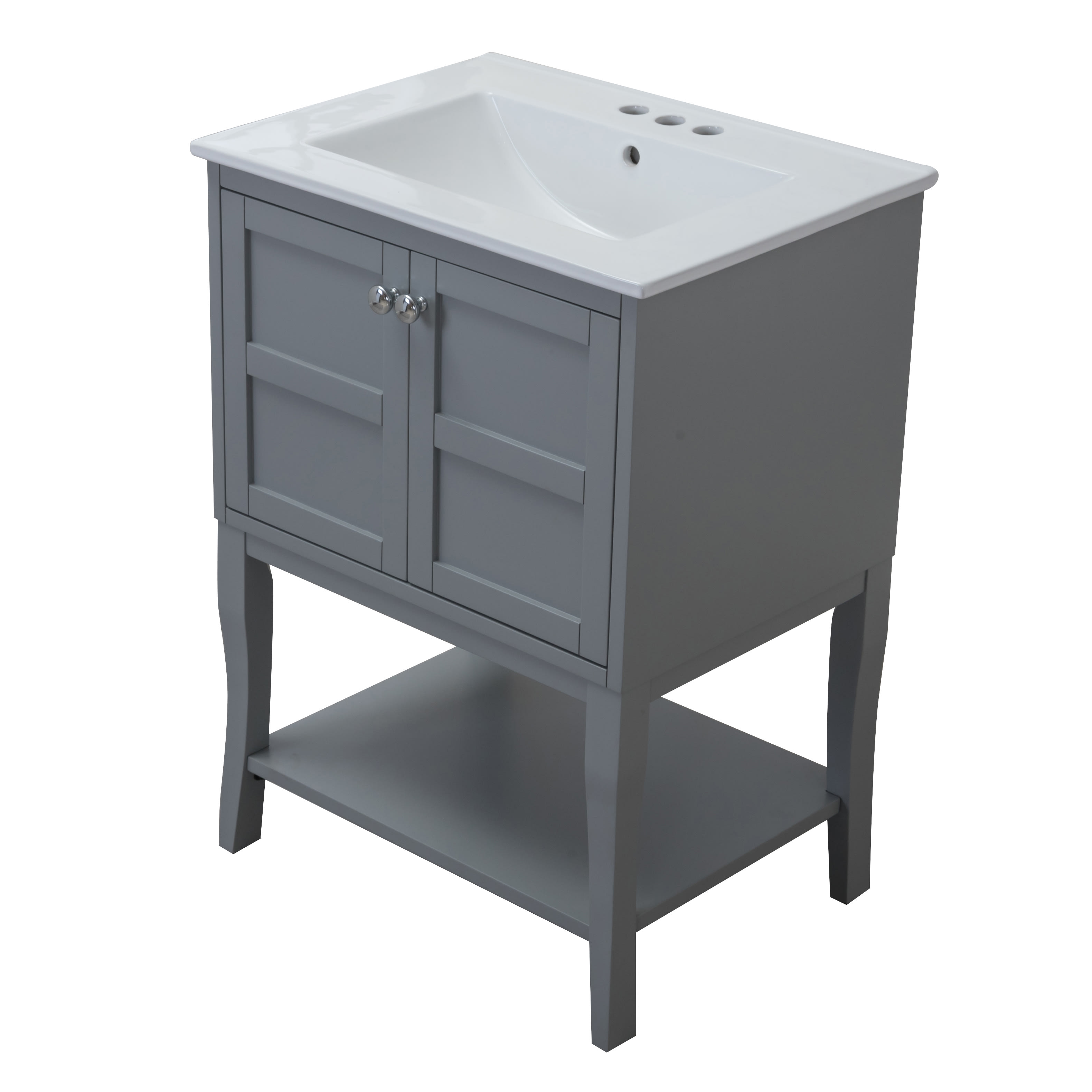 Elegant Lighting Vf2101 Grey Mason 24 Wide Vanity Set With