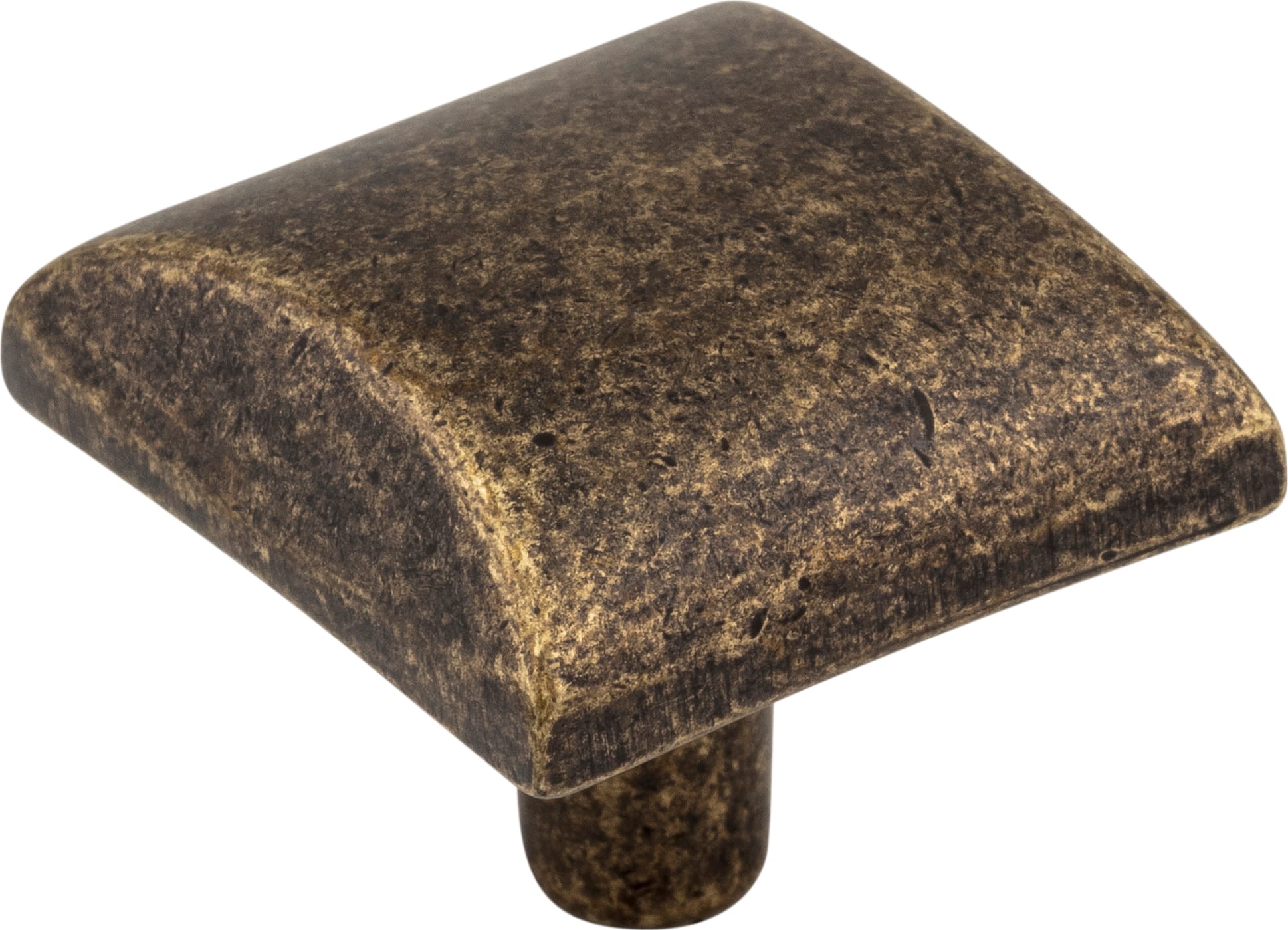 Elements 525SBZ Satin Bronze Glendale 1-1/8 Inch Square Cabinet Knob 