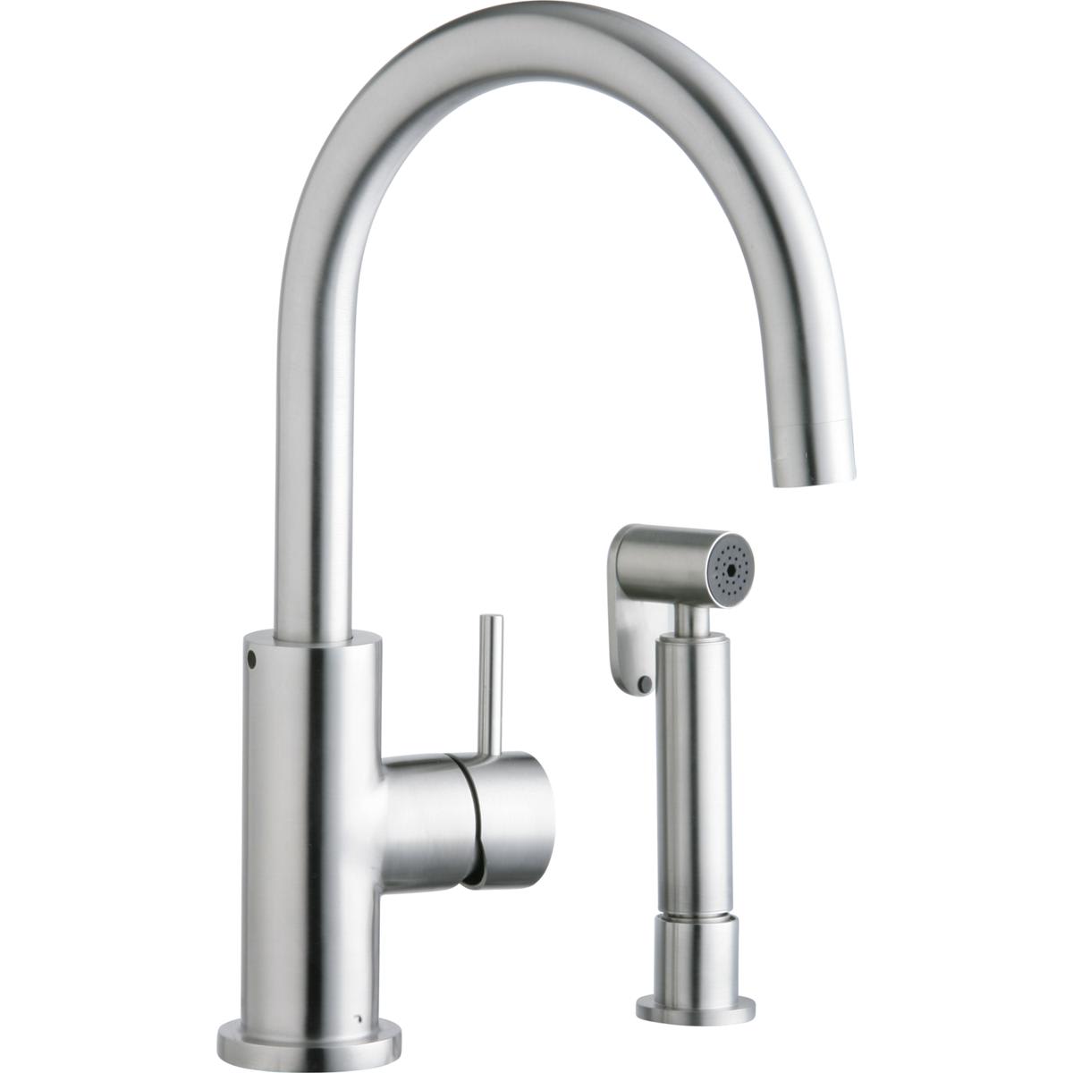 Elkay Lk7922sss Satin Stainless Steel Allure 1 5 Gpm Deck Mounted