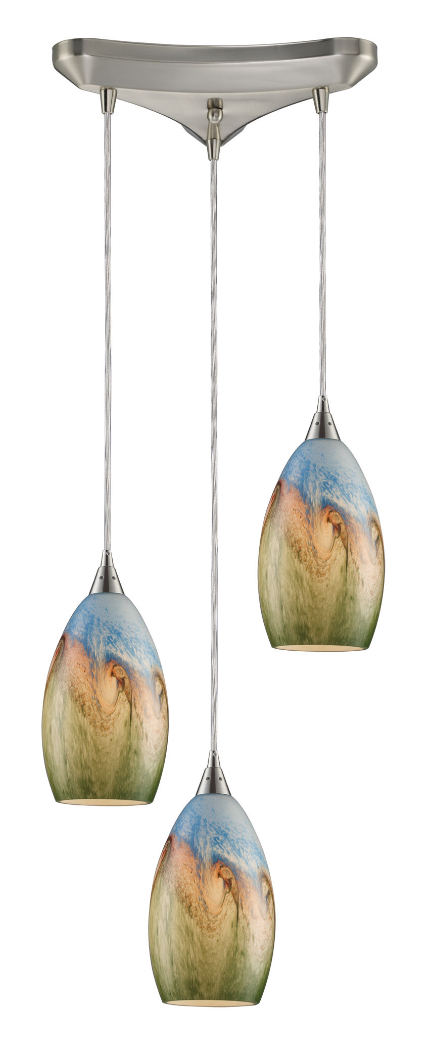 elk lighting geologic pendant