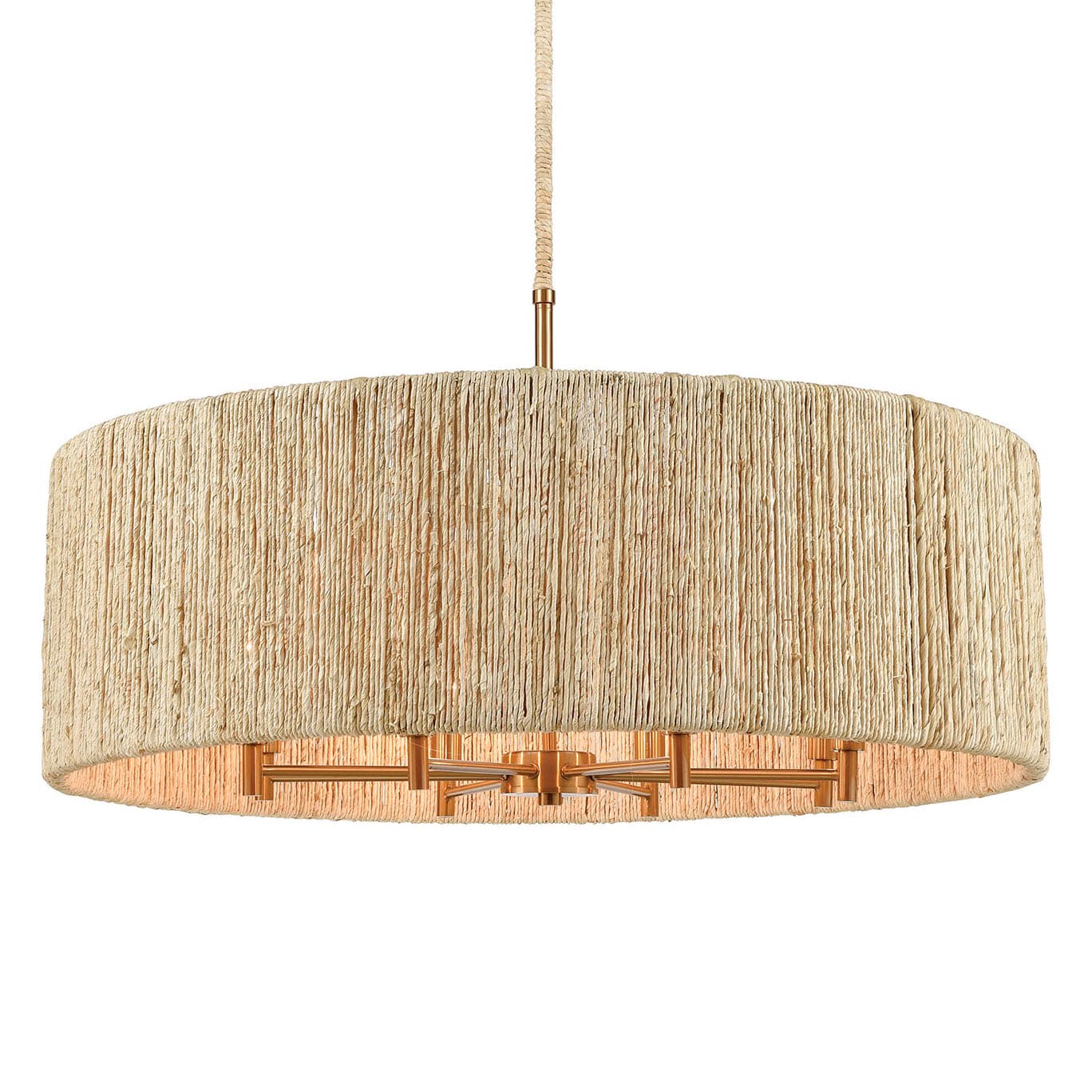 abaca 8 light chandelier