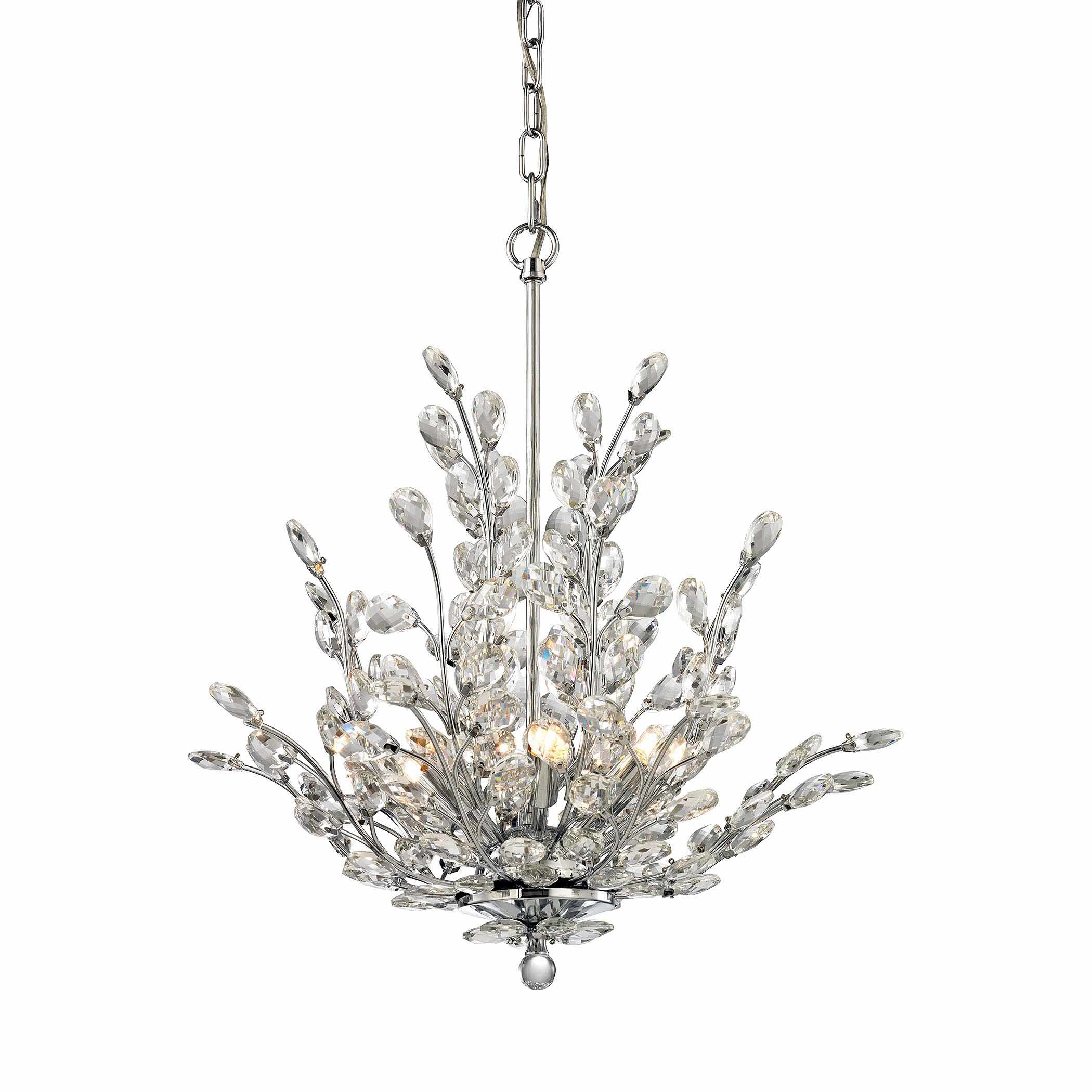 elk lighting crystal chandelier