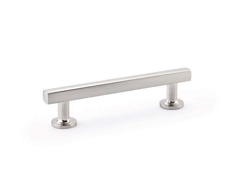 Emtek 86455US15 Satin Nickel Freestone 6 Inch Center to Center Bar 
