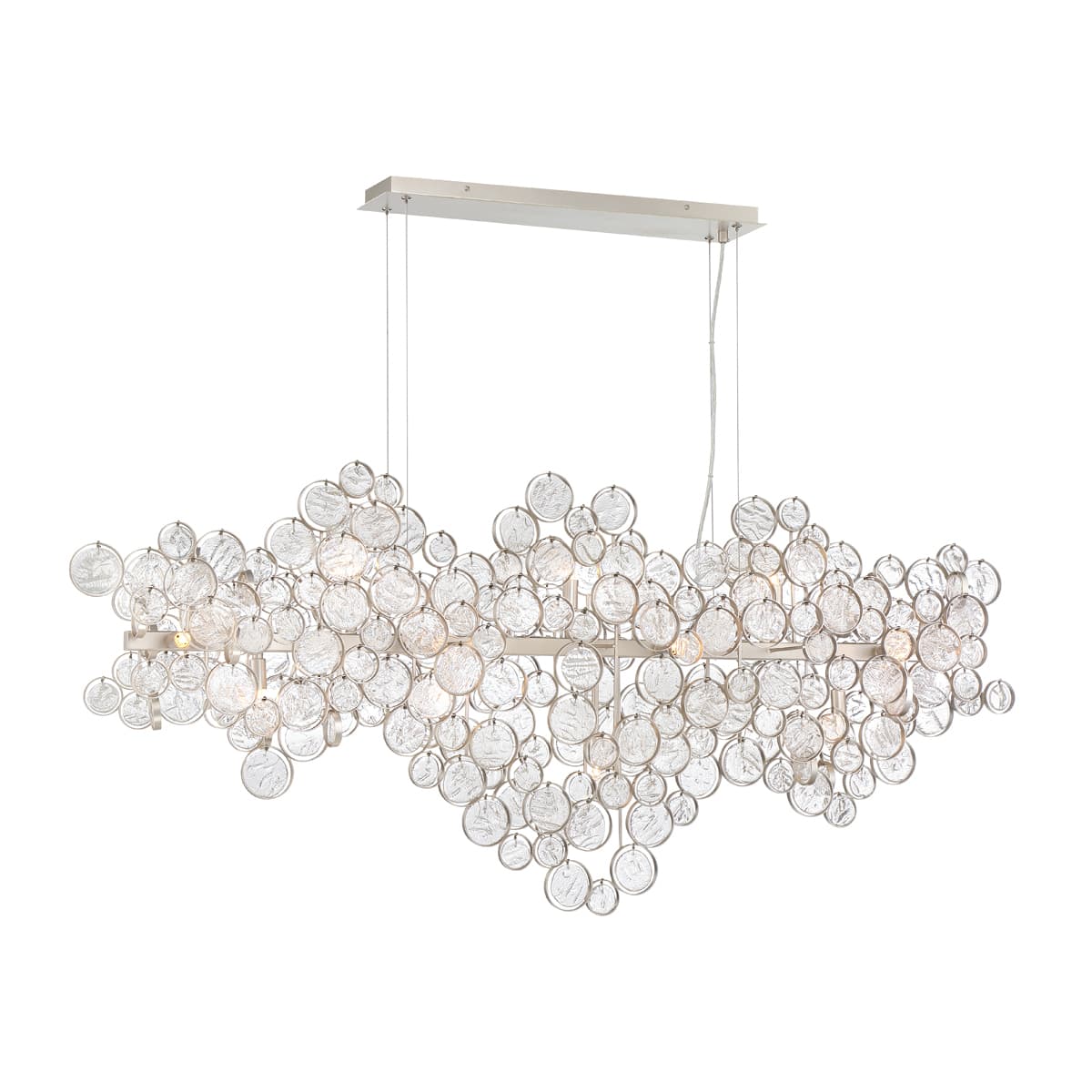 Eurofase Lighting 34032 015 Champagne To 15 Light 55 3 4 Wide Eurofase Lighting 34032 015 Champagne