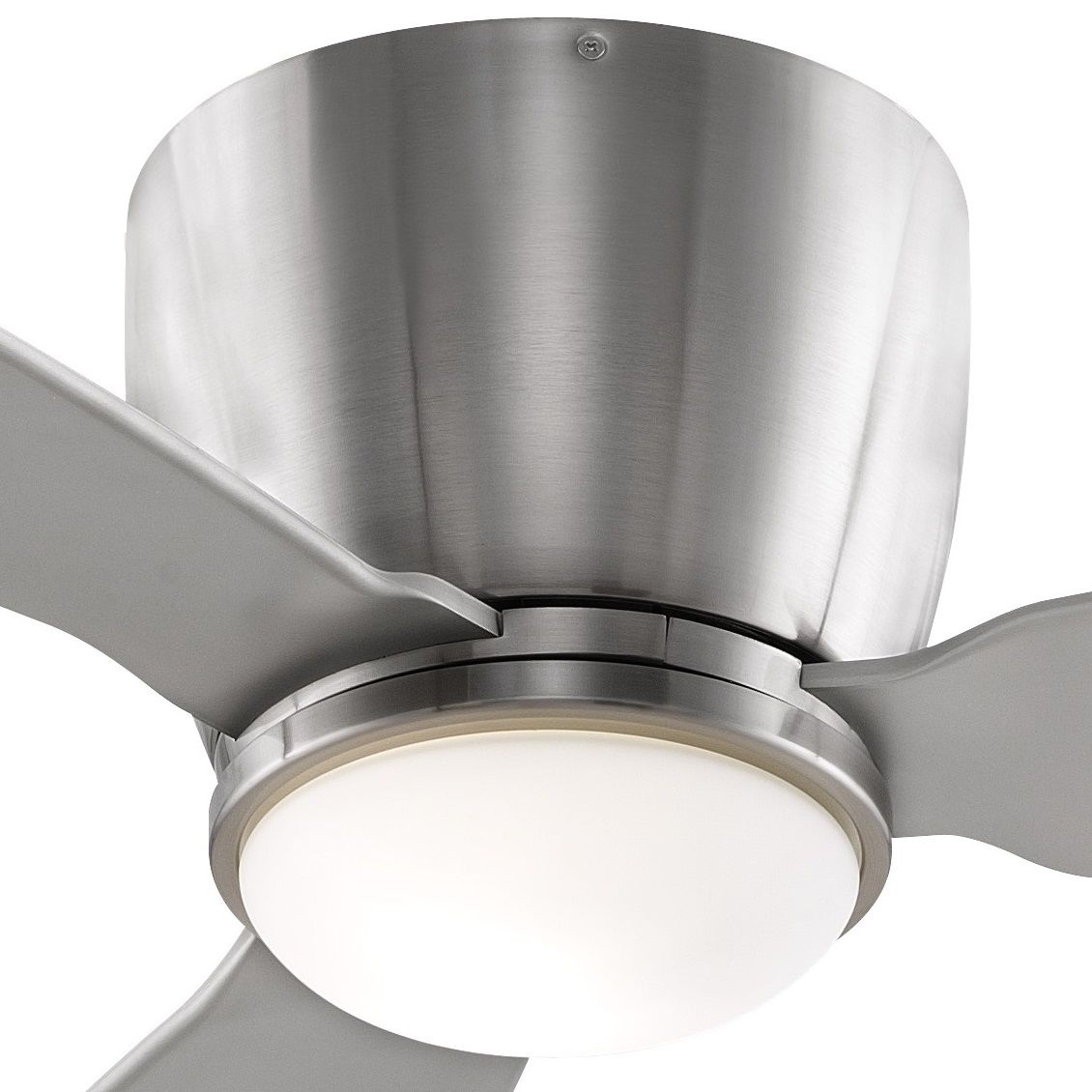 Fanimation Fps7981bn Brushed Nickel Embrace 44 3 Blade Ceiling Fan Fanimation Fps7981bn Brushed Nickel Embrace 44 3 Blade Ceiling Fan Blades Light Kit And Remote Control Included Lightingshowplace Com