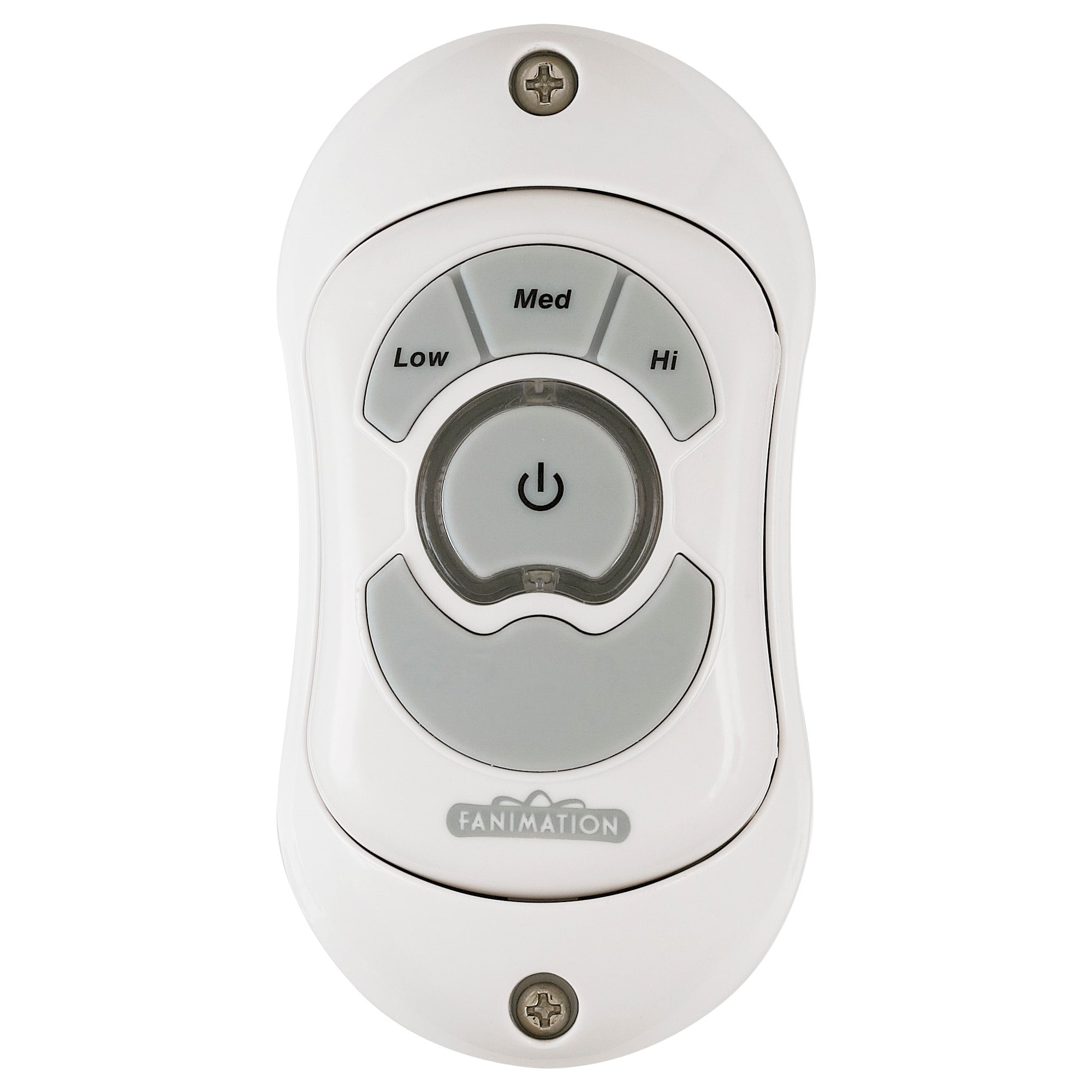 Fanimation RC110WH White 3 Speed Fan 