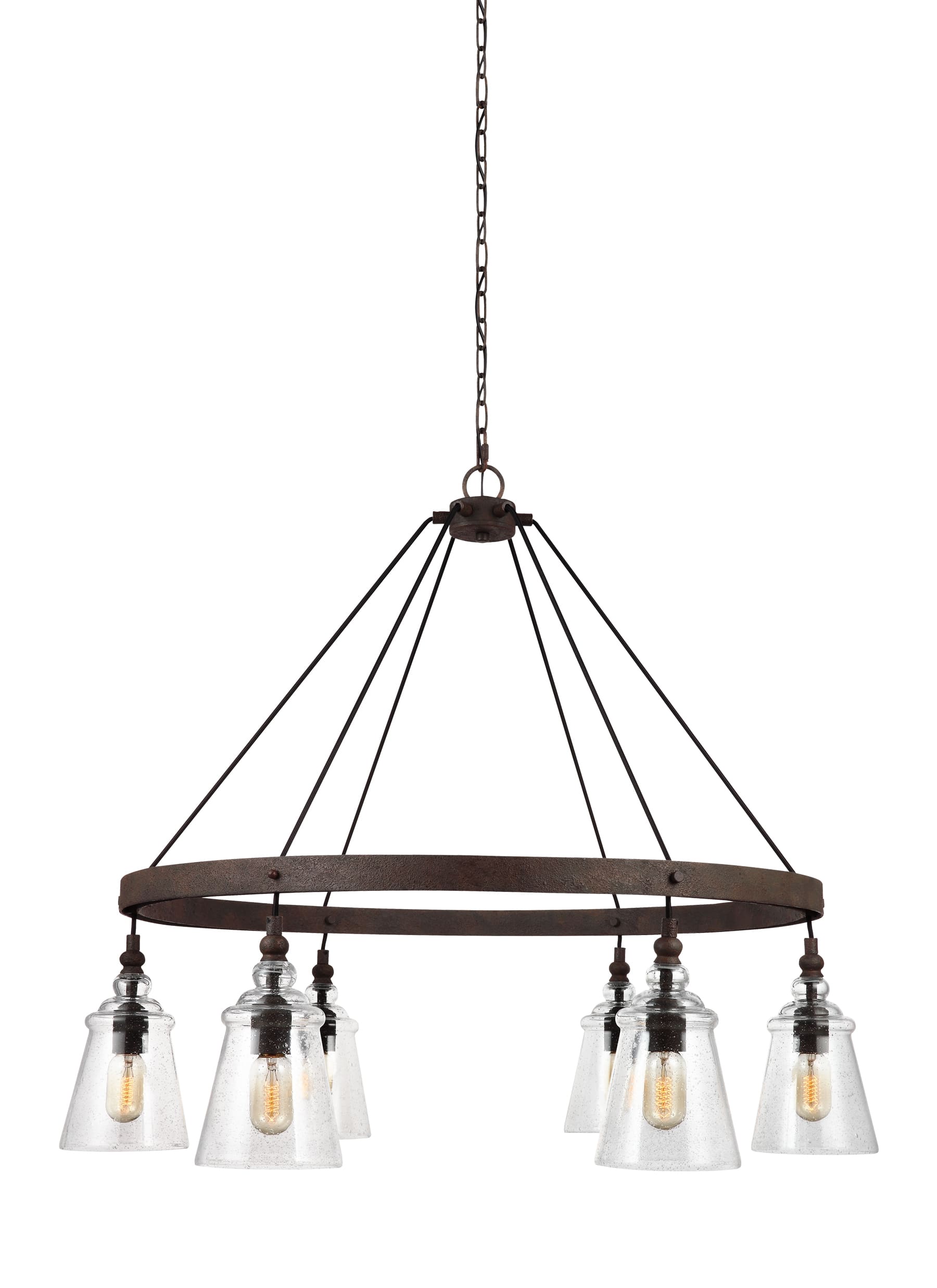 Feiss F3170 6dwi Dark Weathered Iron Loras 6 Light 16 Wide Ring Feiss F3170 6dwi Dark Weathered Iron Loras 6 Light 16 Wide Ring Chandelier Lightingshowplace Com