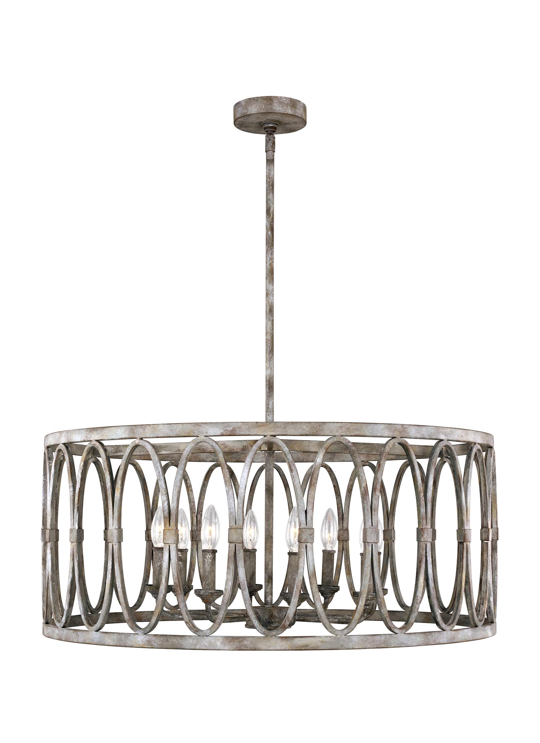 cavana 5 light drum chandelier