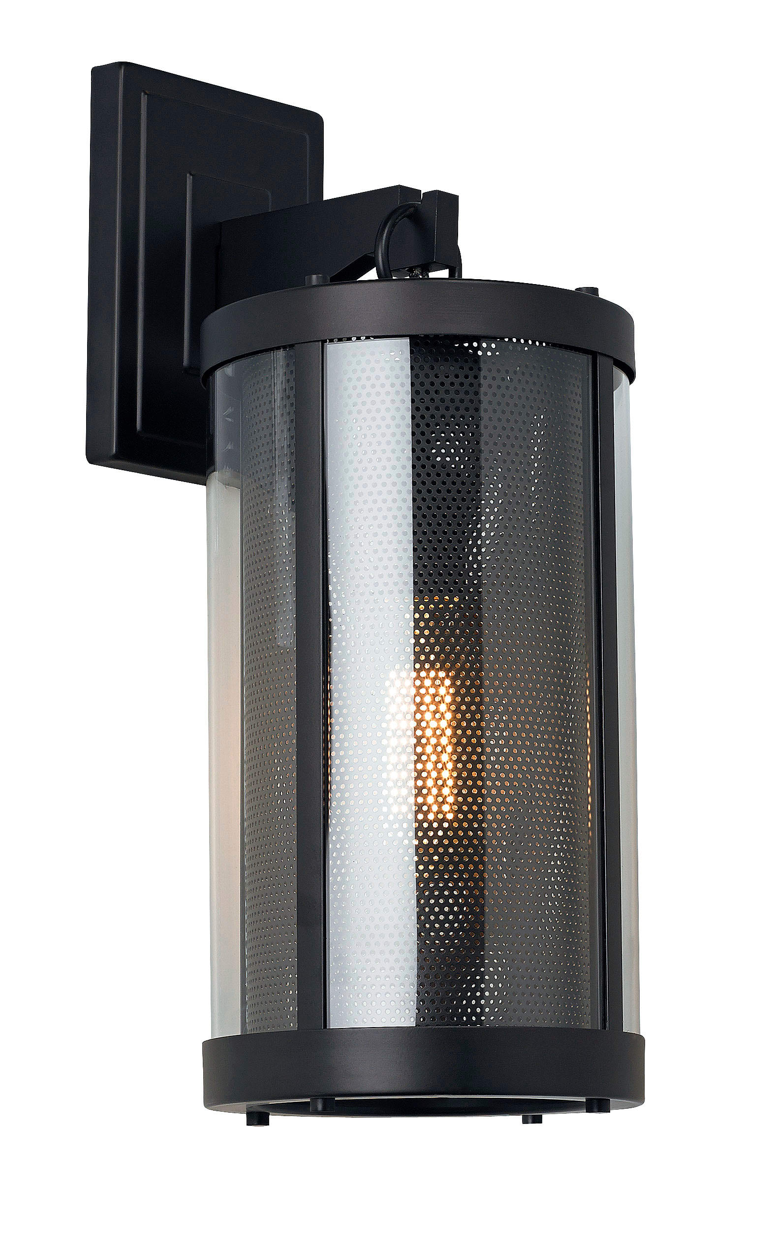 Feiss Ol12001orb Oil Rubbed Bronze Bluffton 18 5 Height 1 Light Outdoor Wall Sconce Lightingshowplace Com
