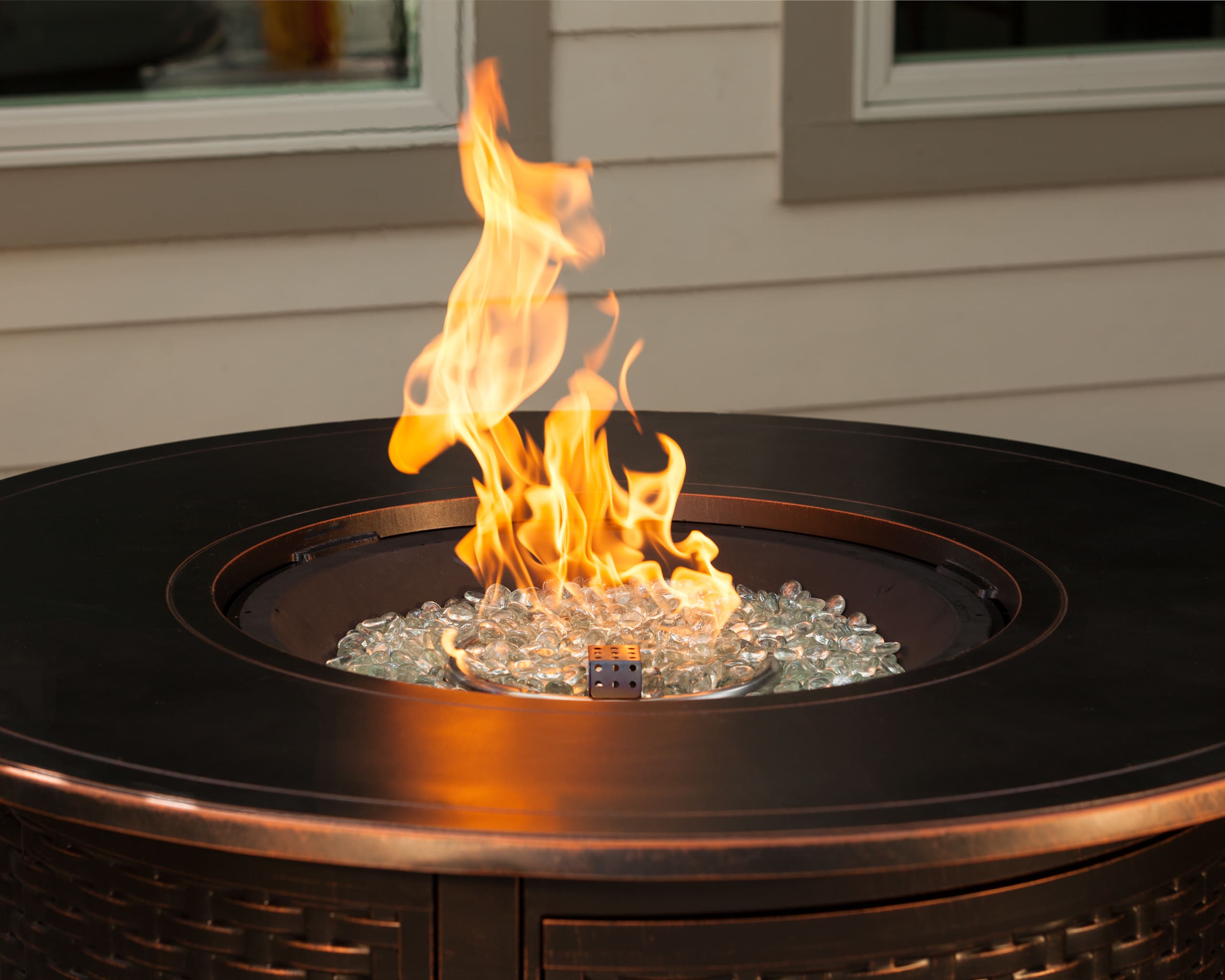 Fire Sense 62373 Antique Bronze Florence 47 Inch Wide Circular