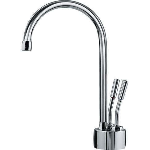 Ale Uitgraving gijzelaar Franke LB7200C Polished Chrome Little Butler Hot and Cold Water Dispenser  Faucet with Double Metal Lever Handles - FaucetDirect.com