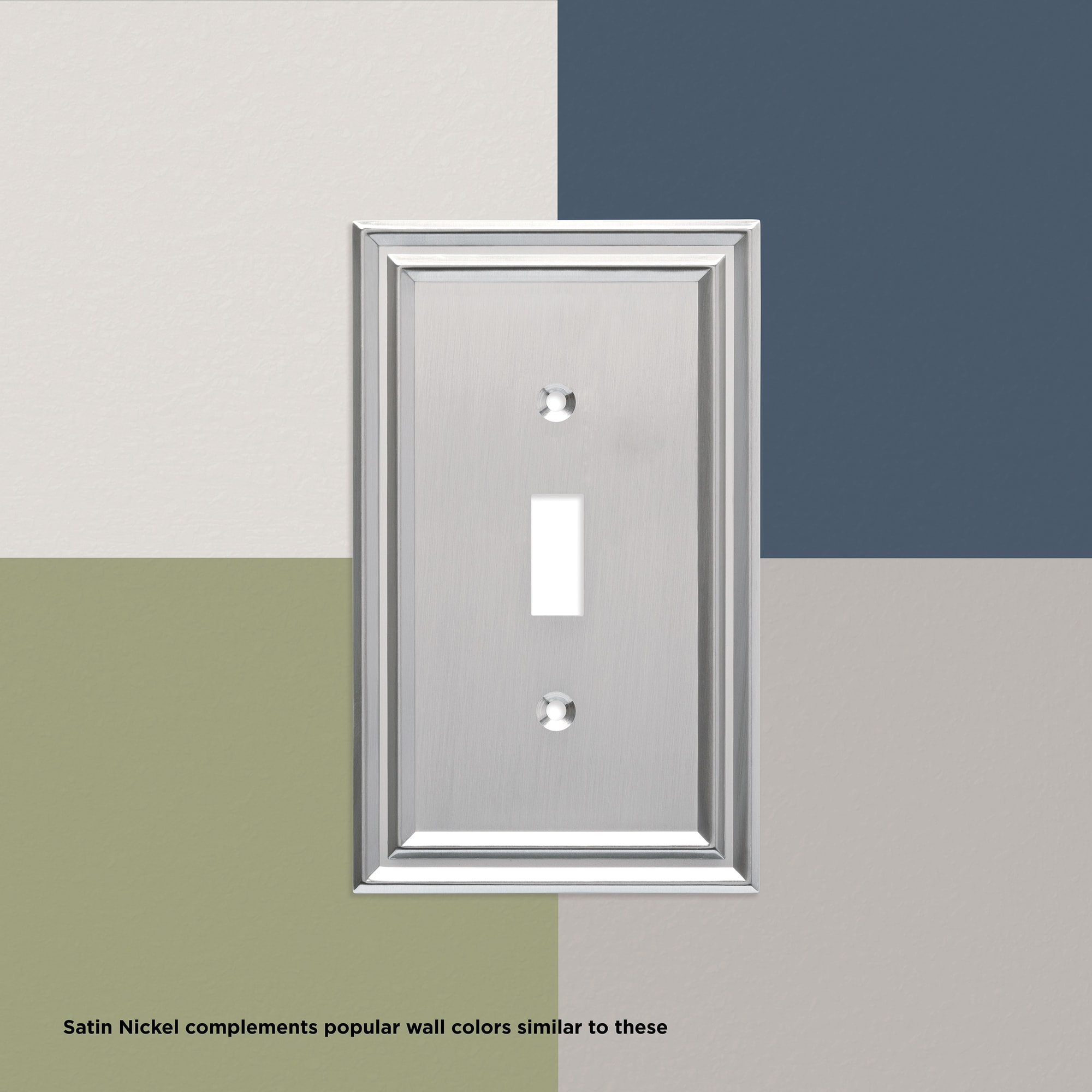 Franklin Brass W35062-BB-C Classic Beaded Switch/Duplex Wall Plate/Switch Plate/Cover Brushed Brass 
